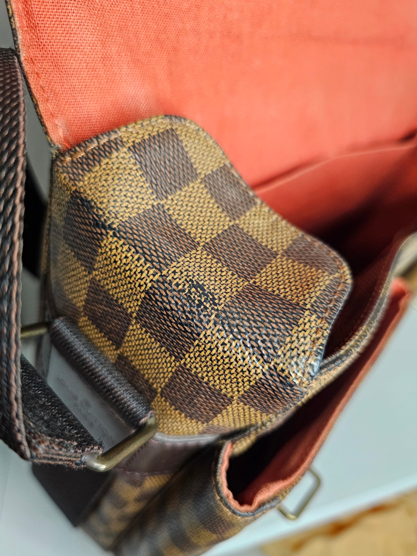 Louis Vuitton Damier Ebene Broadway Crossbody Bag TH0052
