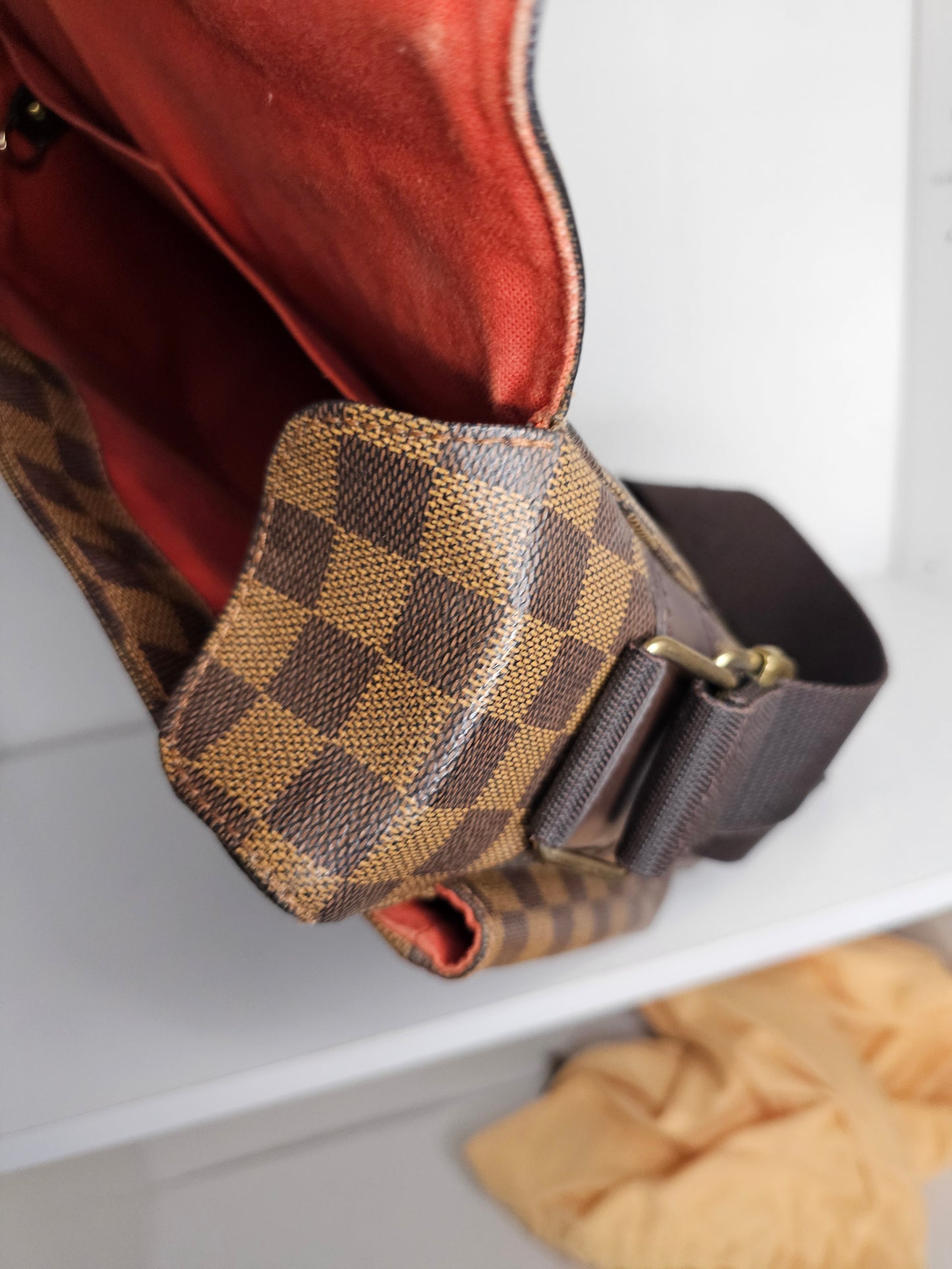 Louis Vuitton Damier Ebene Broadway Crossbody Bag TH0052