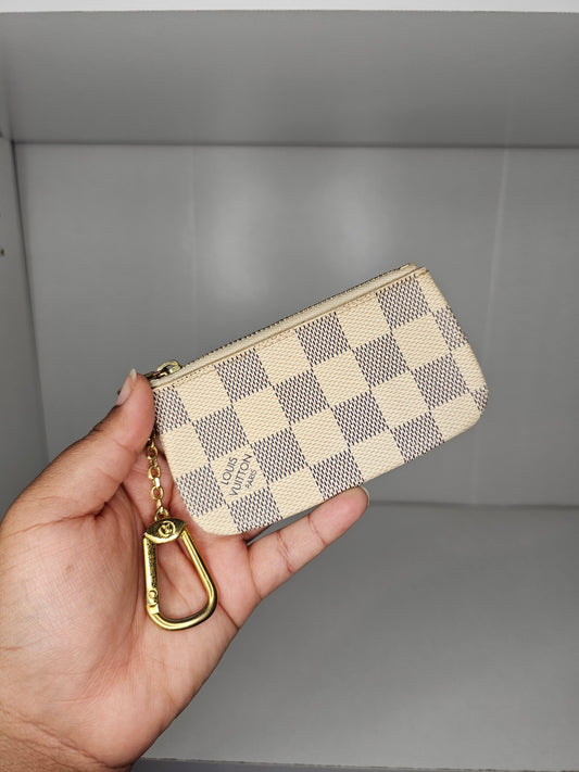 Louis Vuitton Damier Azur Key Pouch SD2290