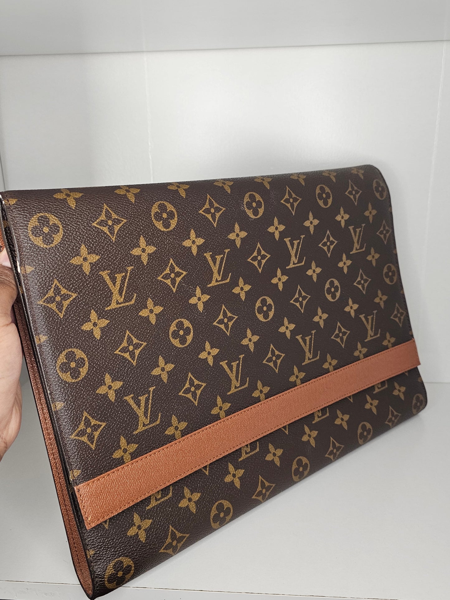 Louis Vuitton Monogram Vintage Porte Envelope Clutch SL0995