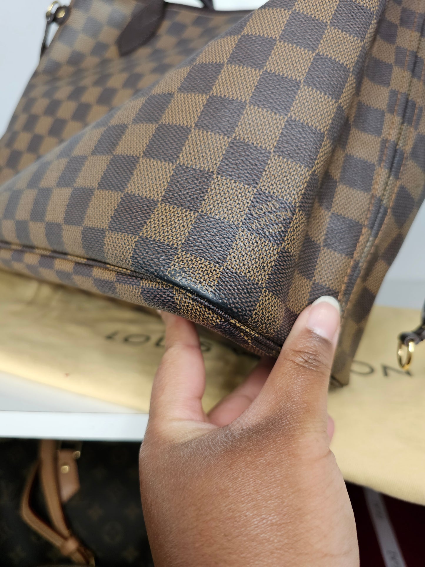 Louis Vuitton Neverfull MM Damier Ebene SP0079