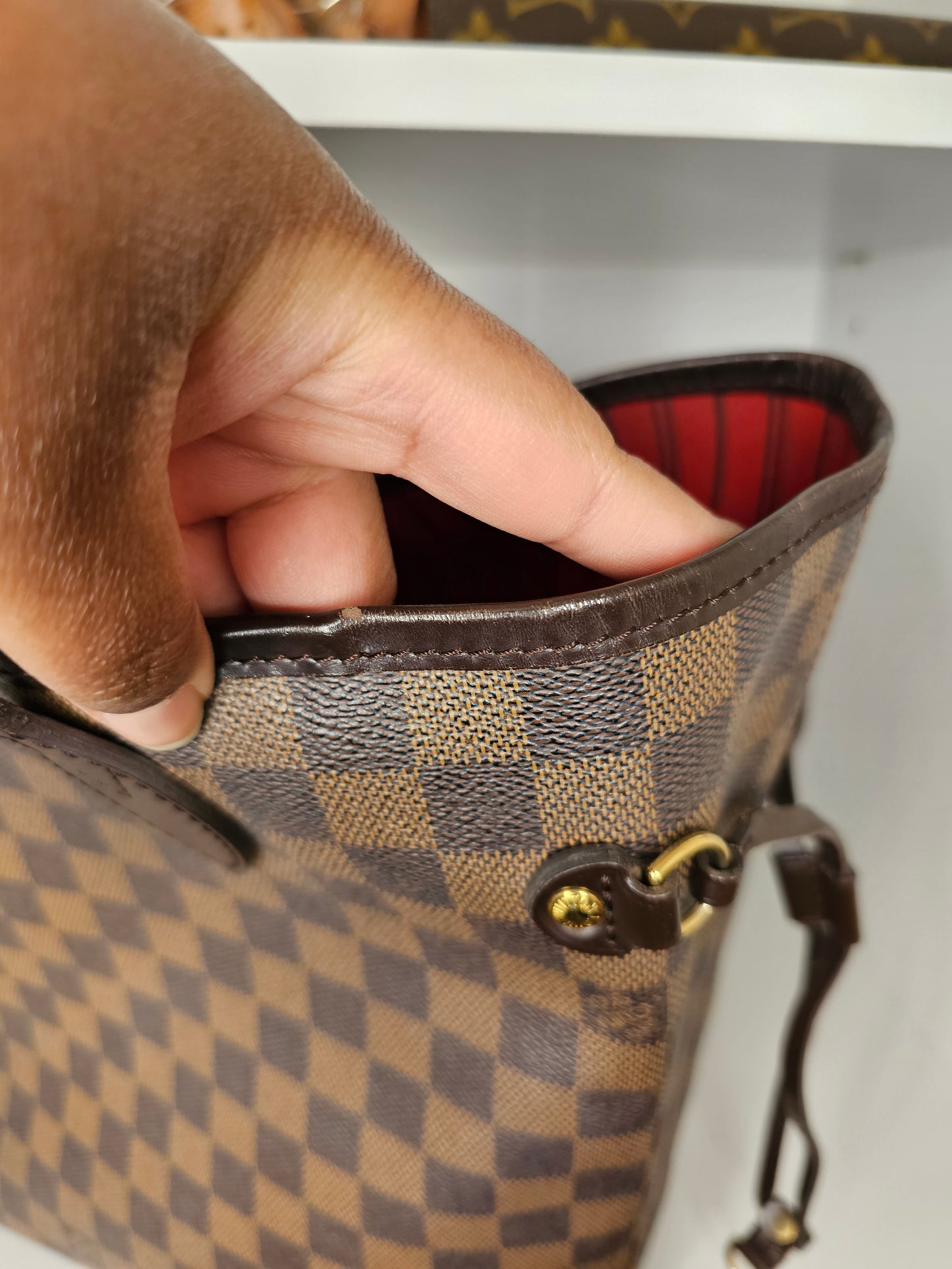 Louis Vuitton Neverfull MM Damier Ebene SP0079