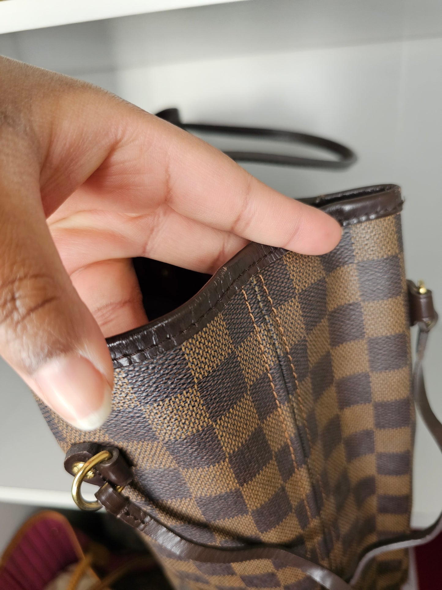 Louis Vuitton Neverfull MM Damier Ebene SP0079