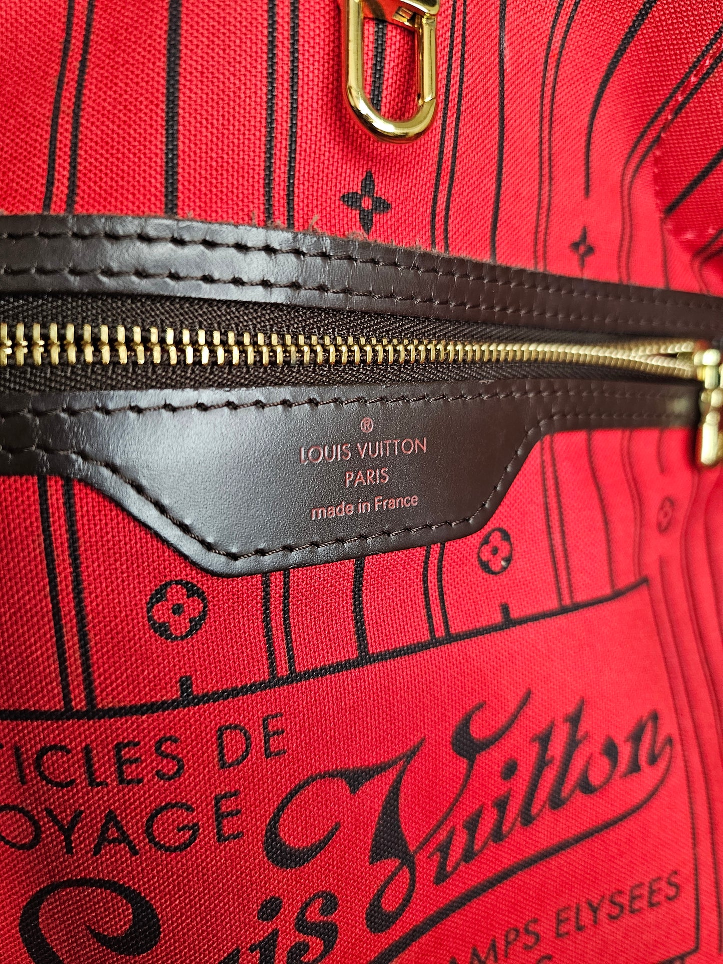 Louis Vuitton Neverfull MM Damier Ebene SP0079