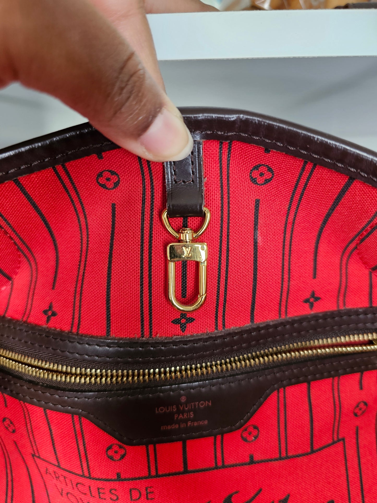 Louis Vuitton Neverfull MM Damier Ebene SP0079