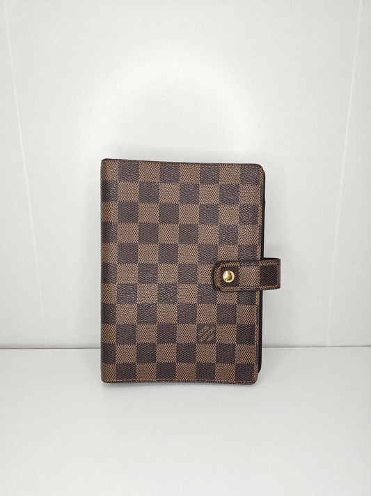 Louis Vuitton Damier Ebene Agenda MM SP2151