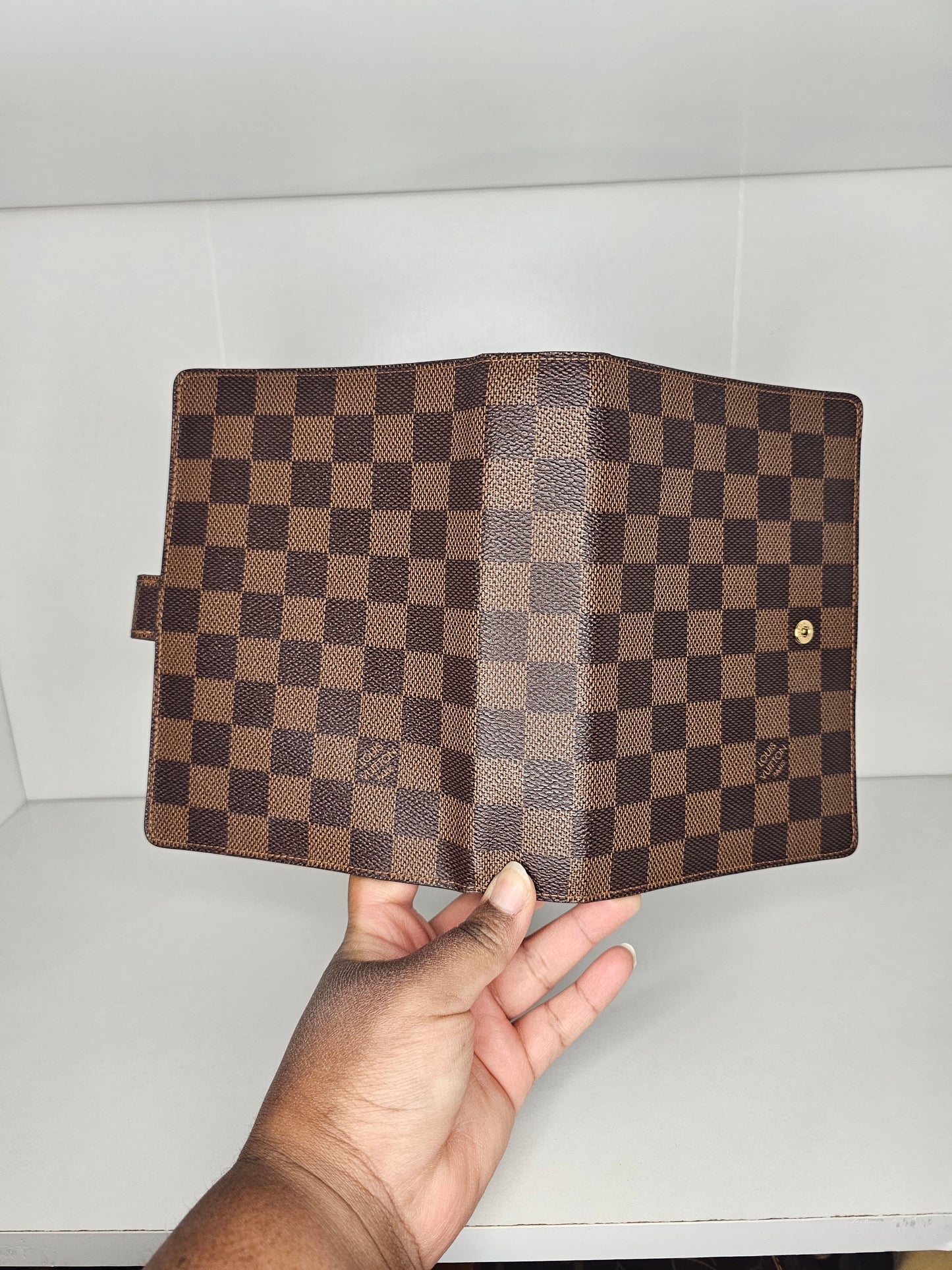 Louis Vuitton Damier Ebene Agenda MM SP2151