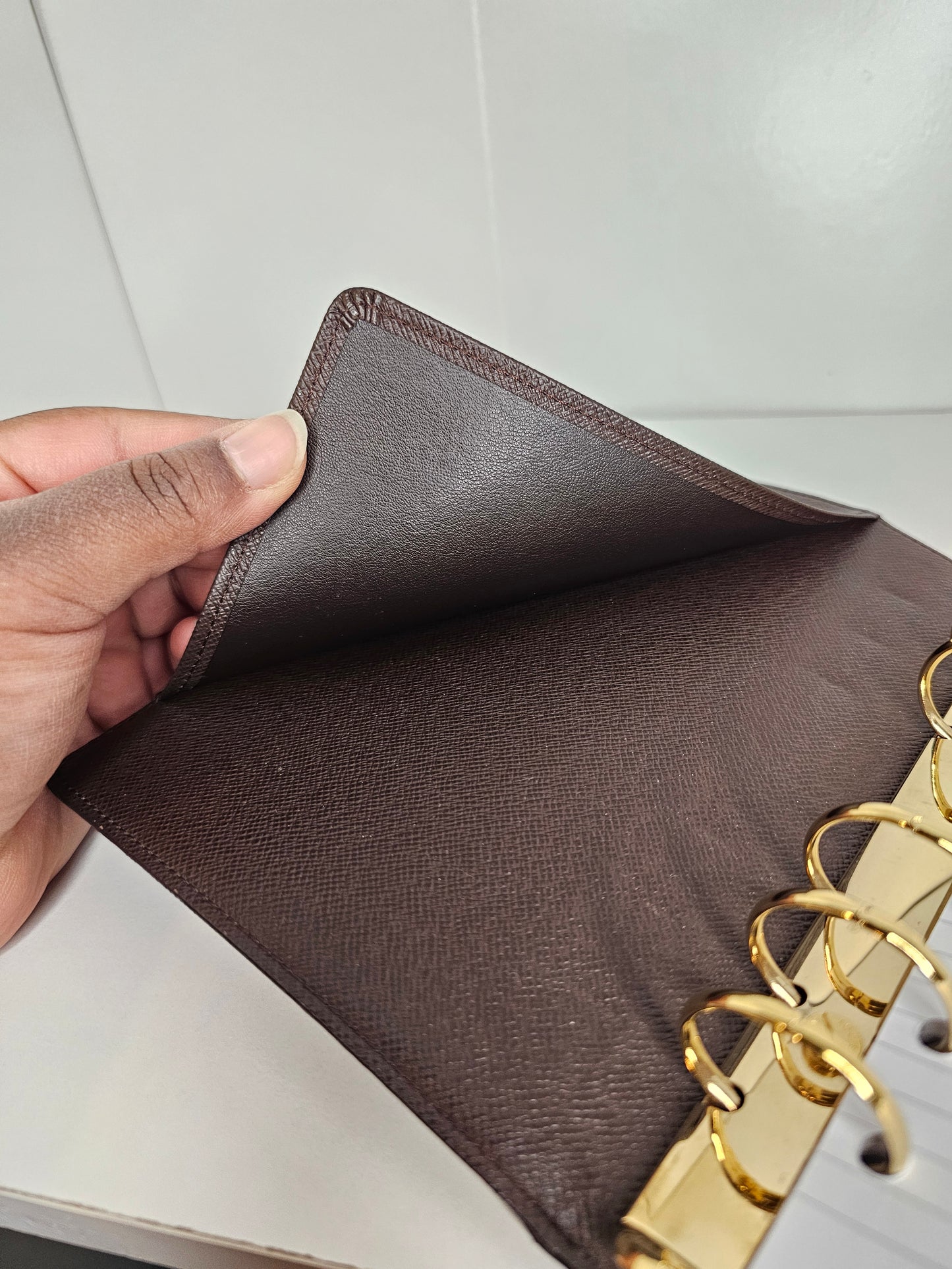 Louis Vuitton Damier Ebene Agenda MM SP2151