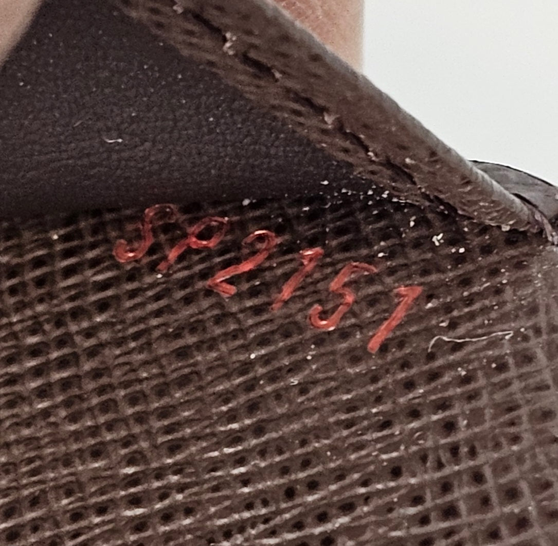Louis Vuitton Damier Ebene Agenda MM SP2151