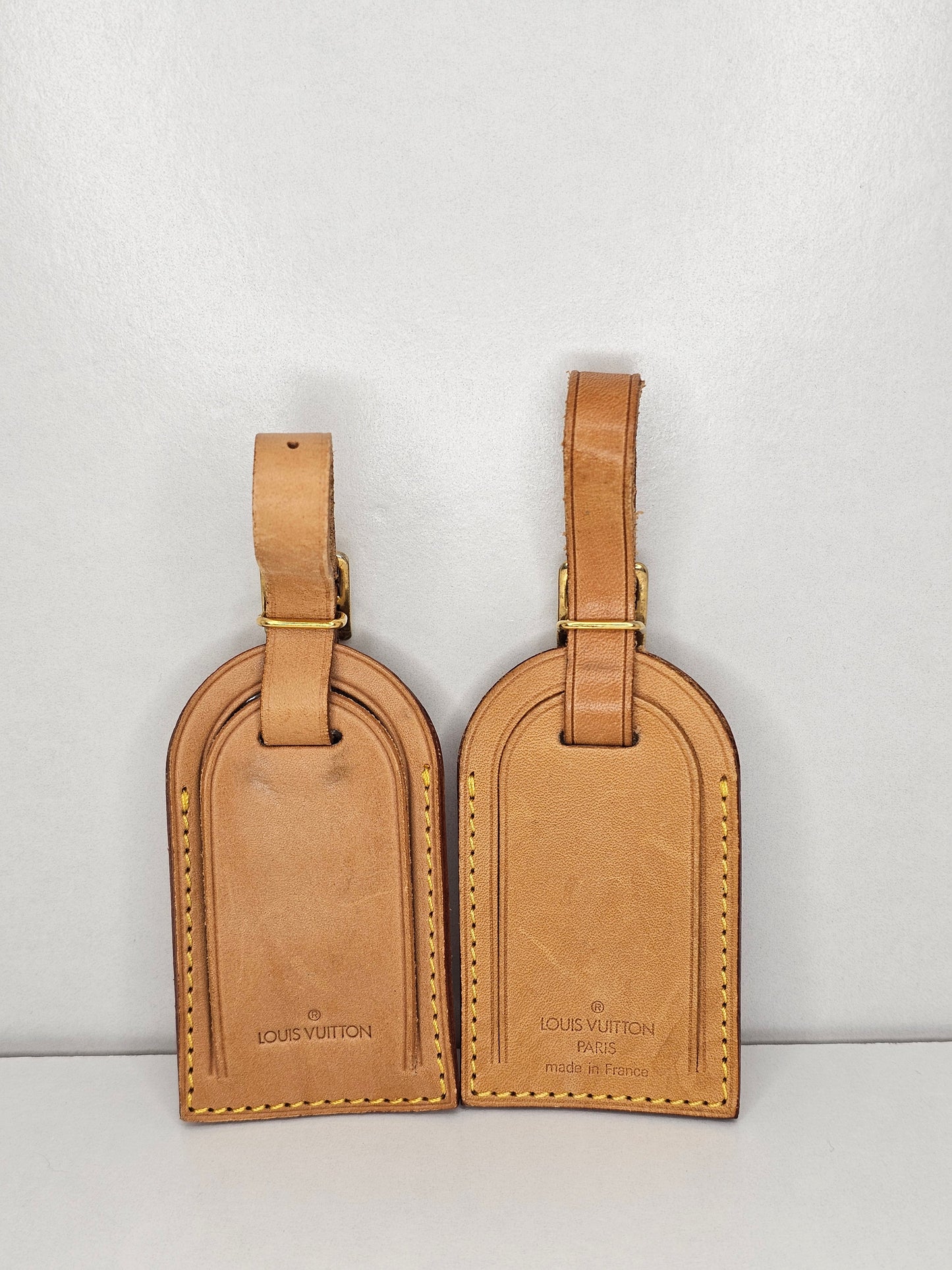 Louis Vuitton Large Luggage Tag Bundle (2)