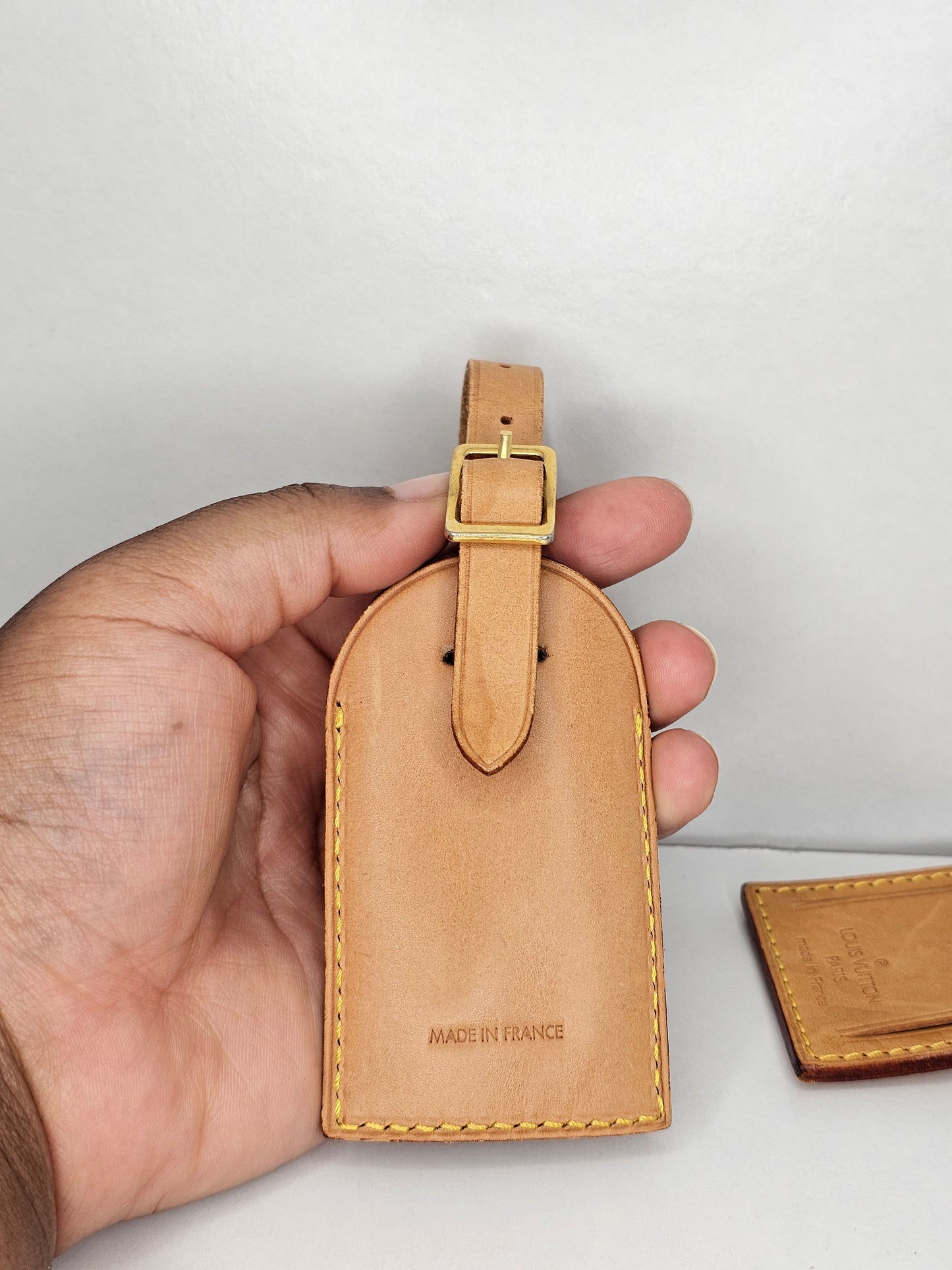 Louis Vuitton Large Luggage Tag Bundle (2)
