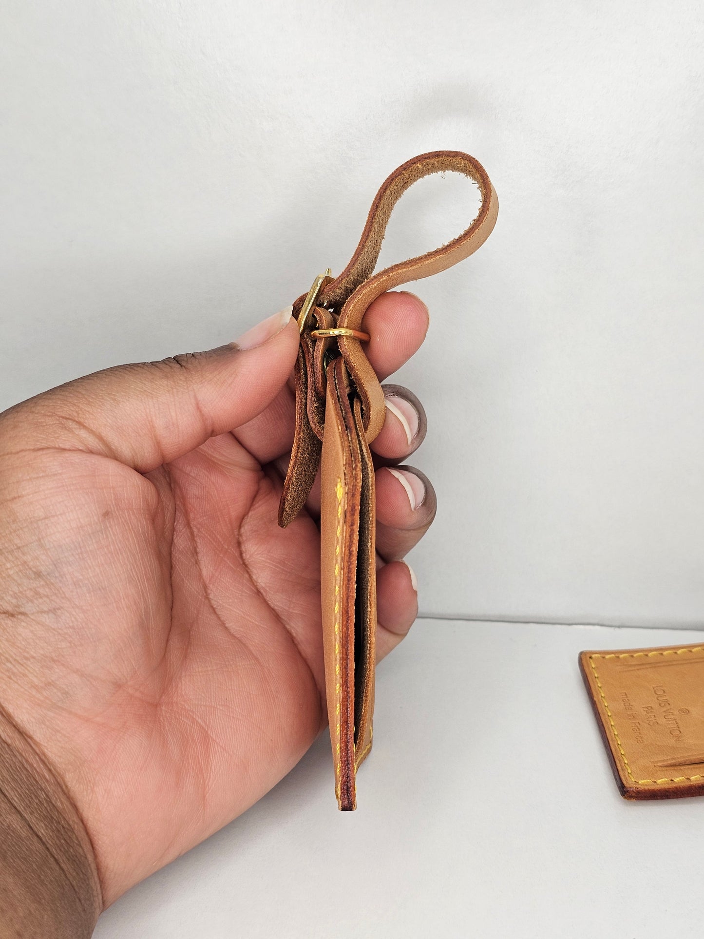 Louis Vuitton Large Luggage Tag Bundle (2)
