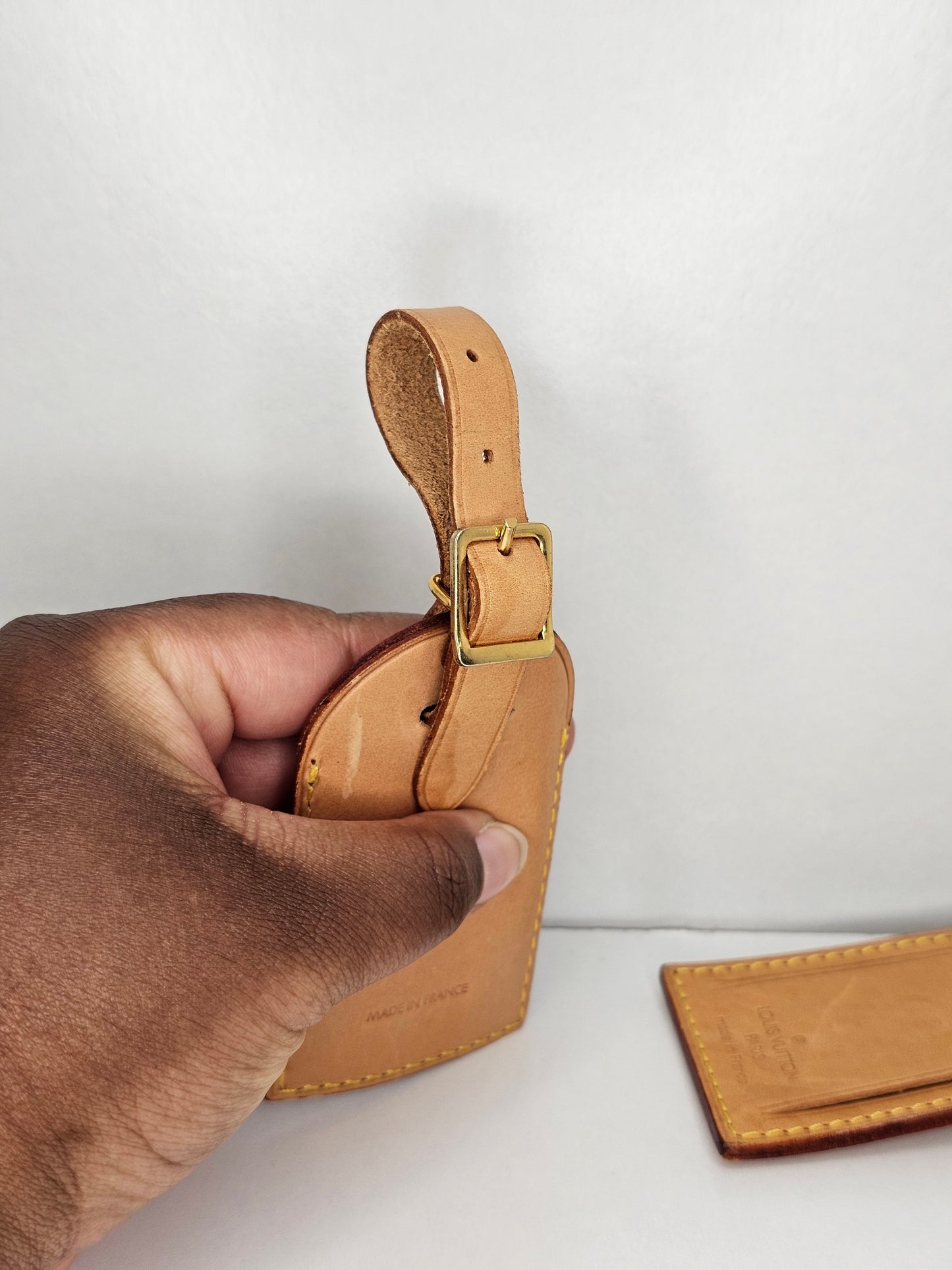 Louis Vuitton Large Luggage Tag Bundle (2)