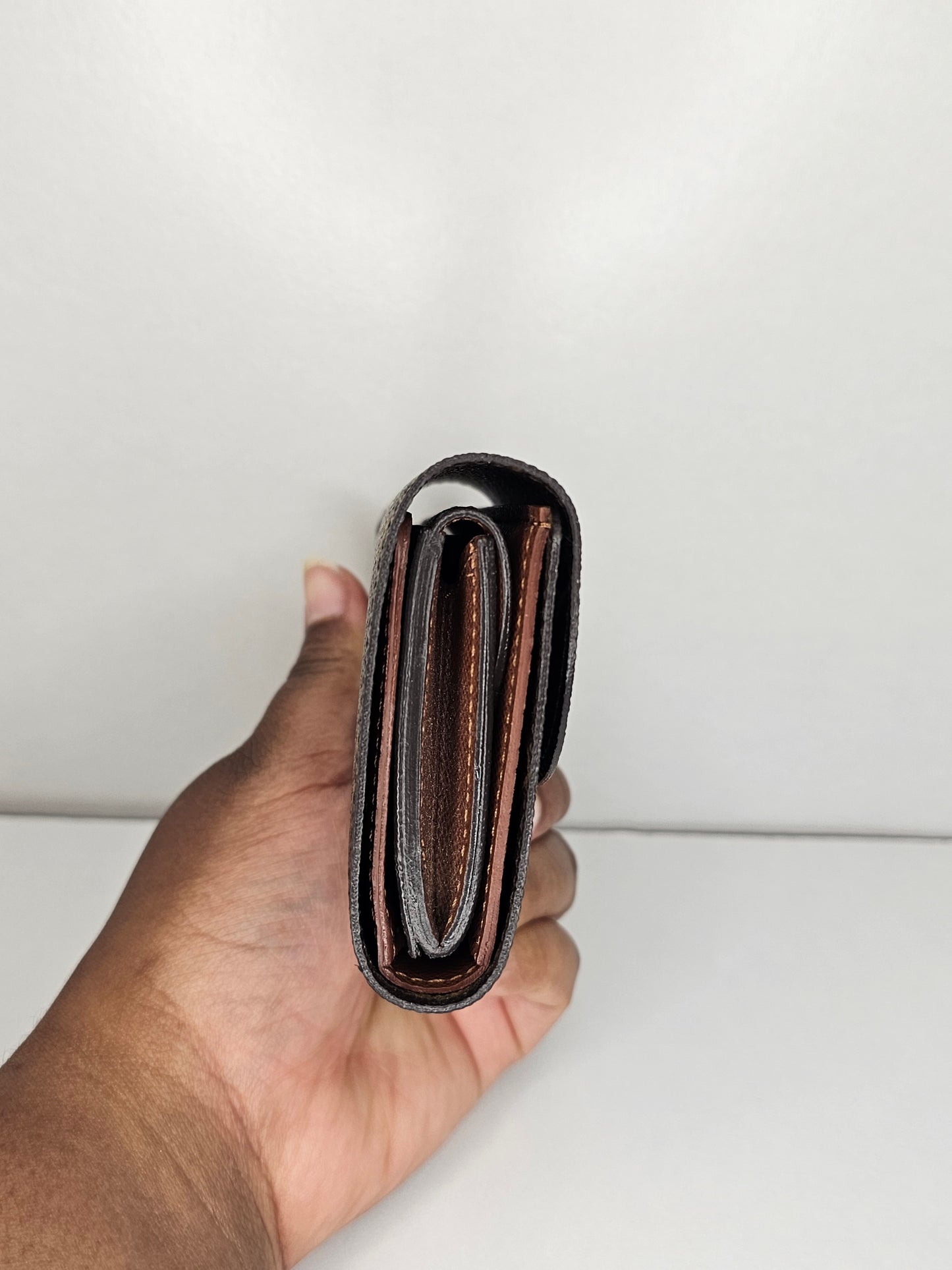 Louis Vuitton Monogram Helene Compact Wallet MI2163
