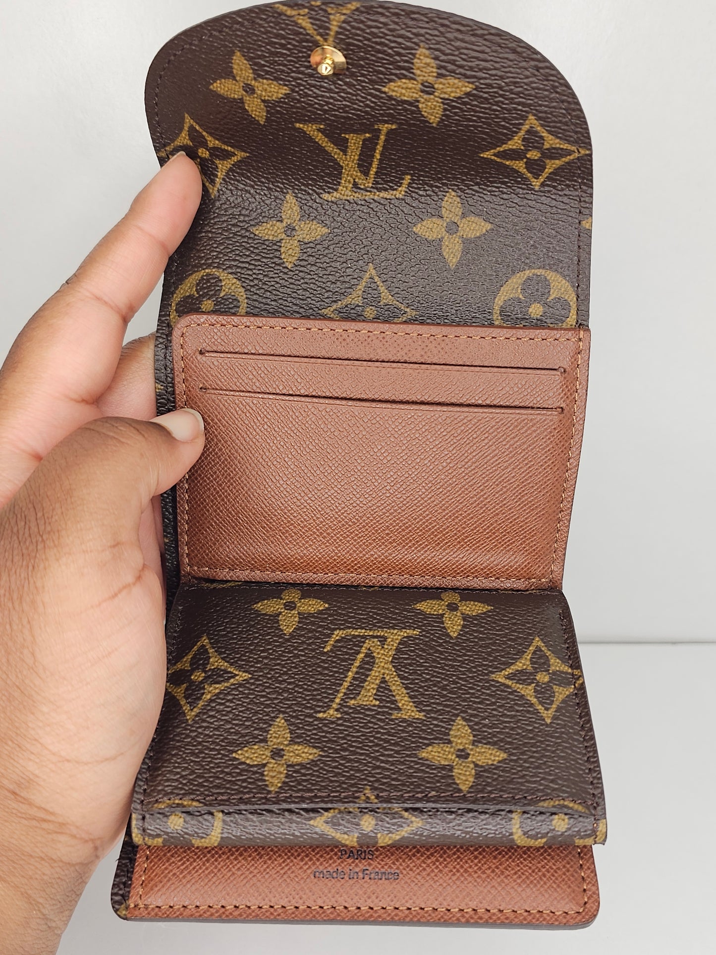 Louis Vuitton Monogram Helene Compact Wallet MI2163