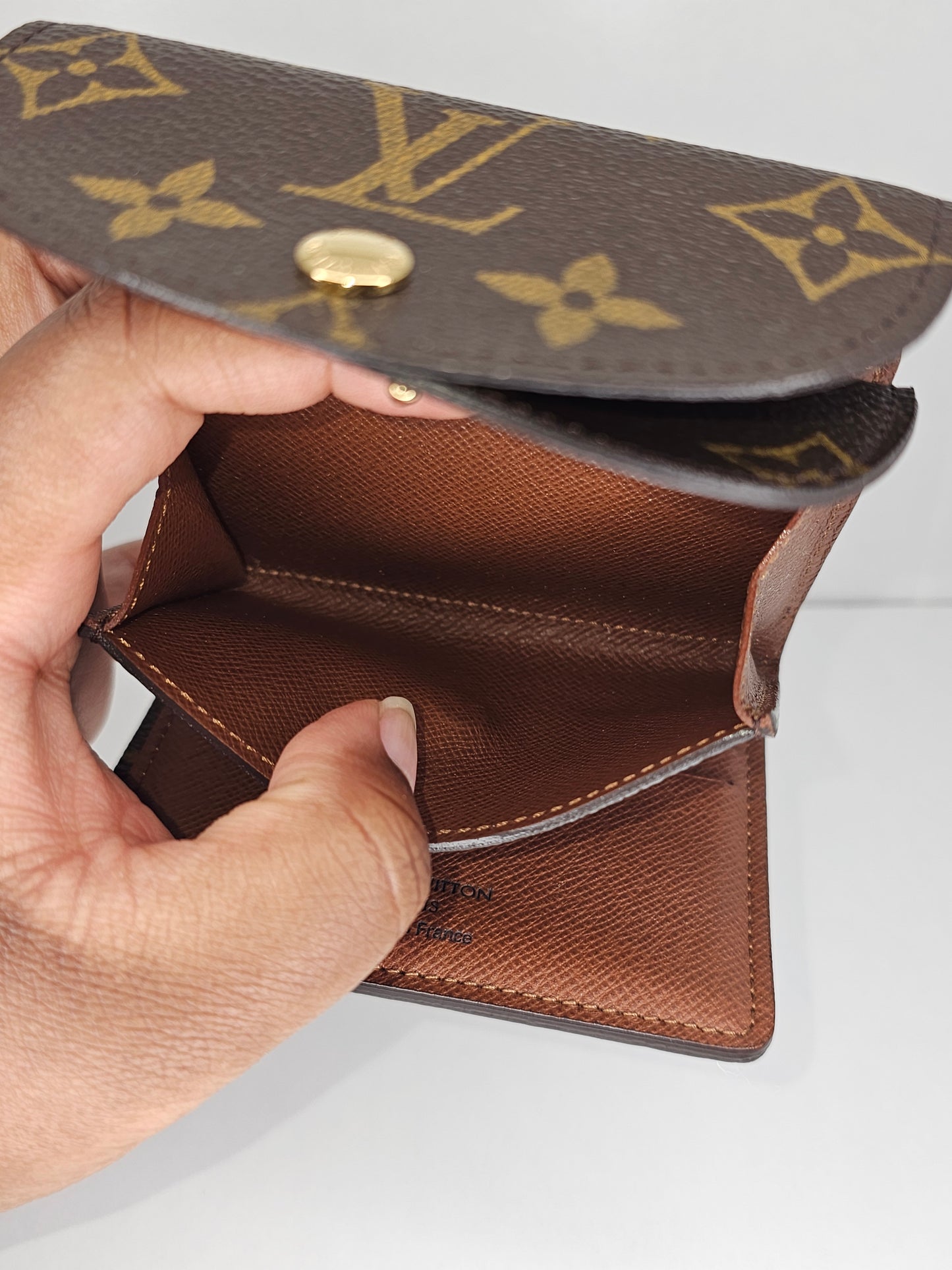 Louis Vuitton Monogram Helene Compact Wallet MI2163