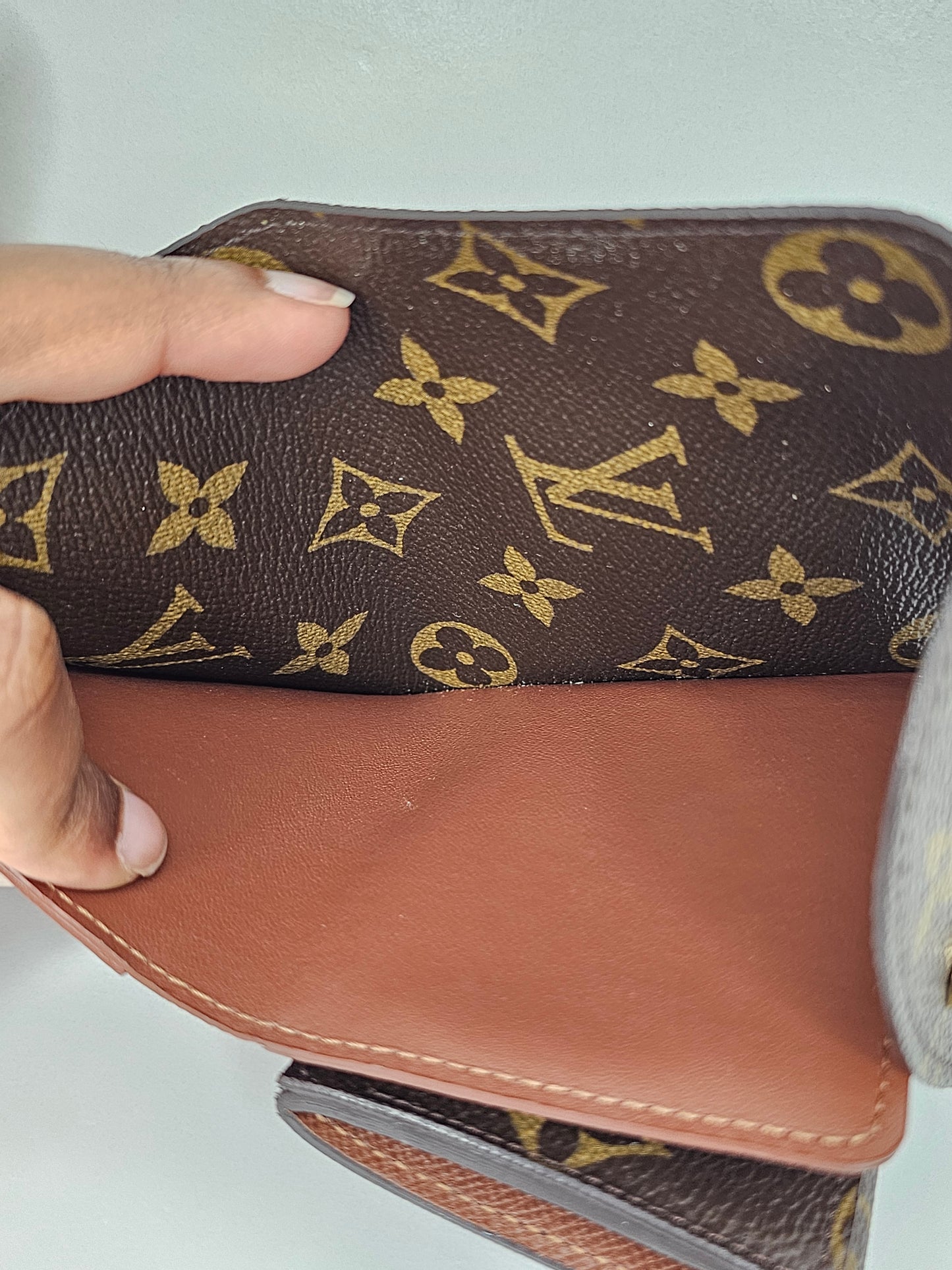 Louis Vuitton Monogram Helene Compact Wallet MI2163