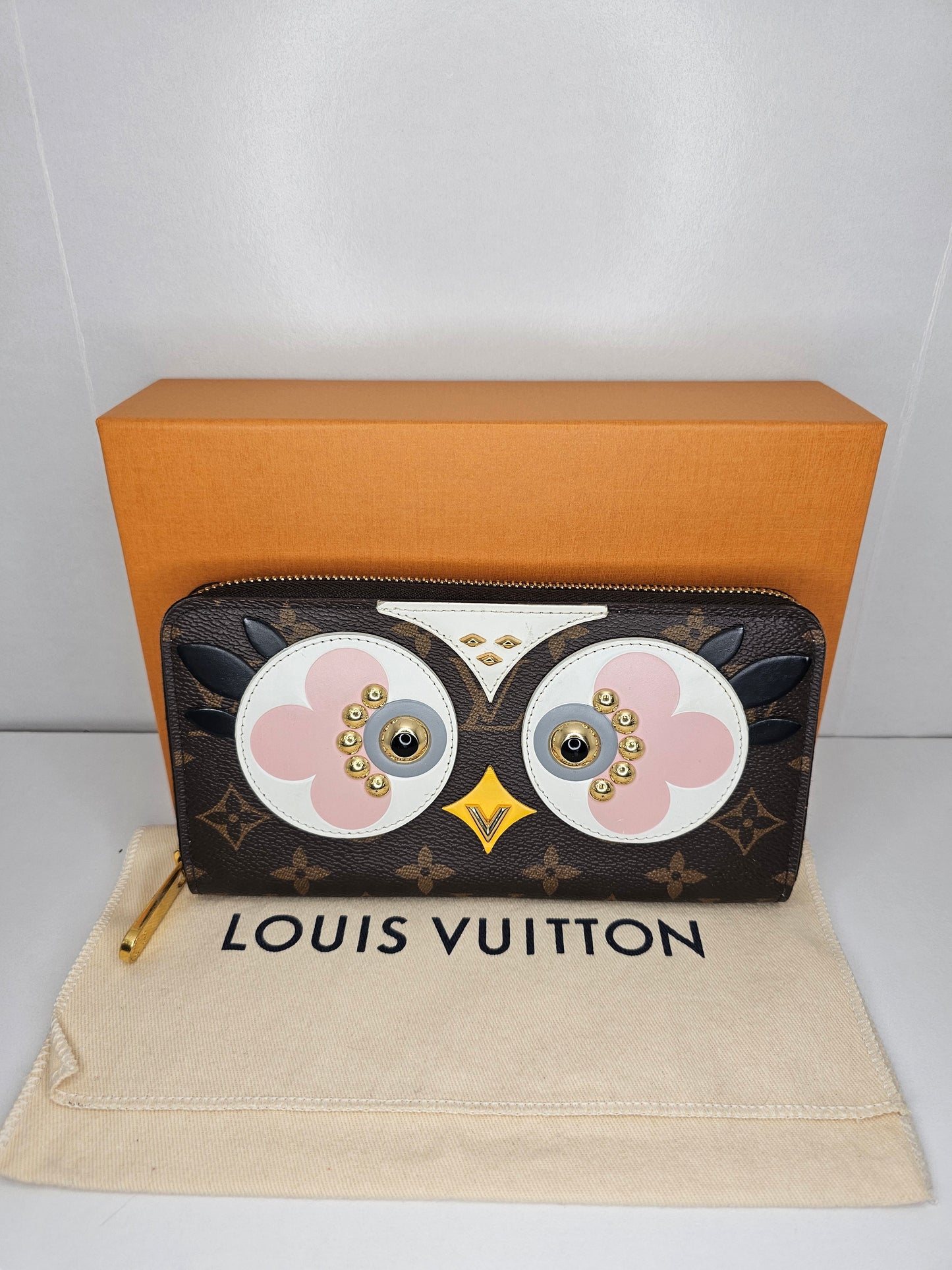 Louis Vuitton Lovely Birds Owl Zippy Wallet CA4166
