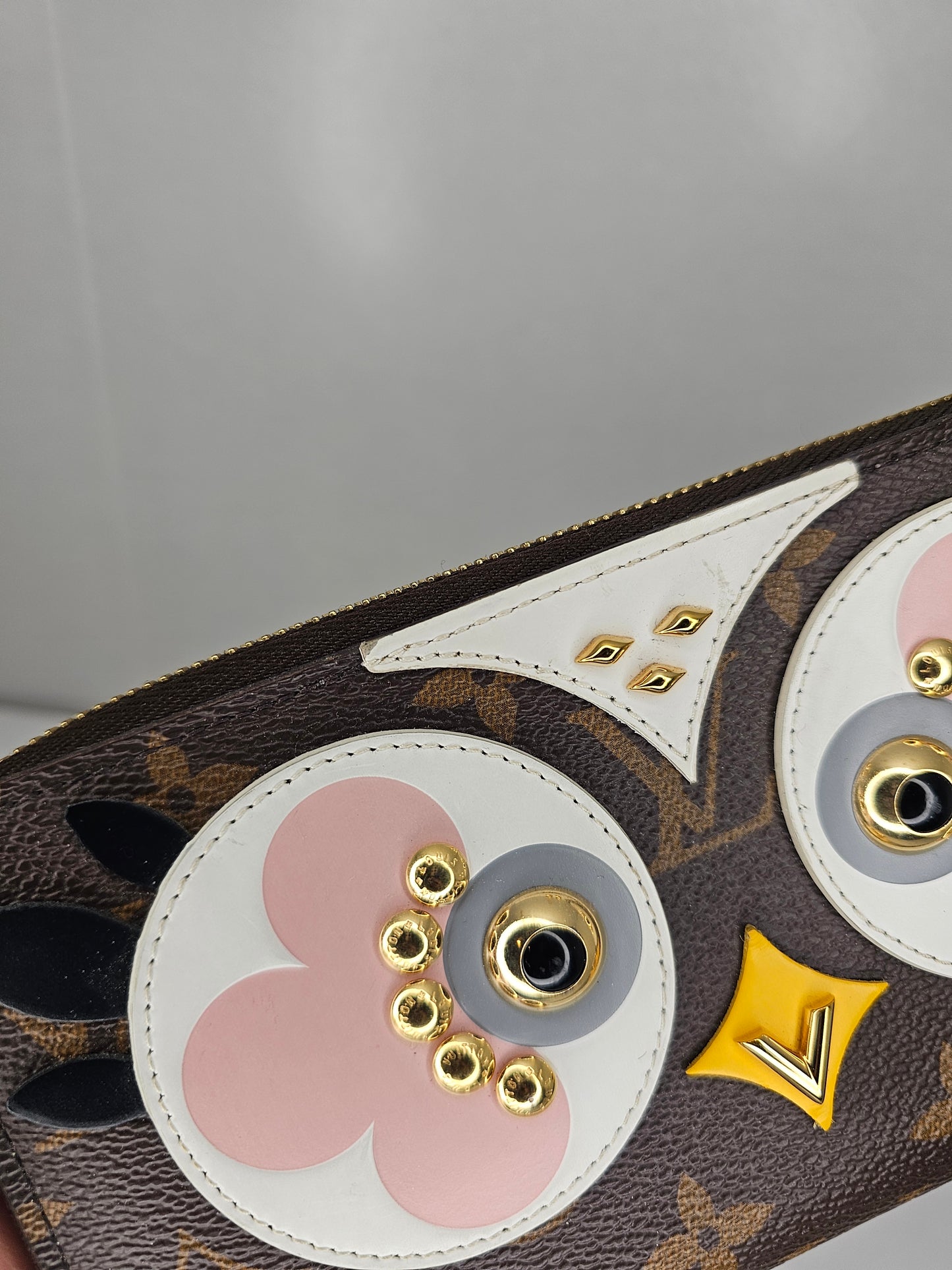 Louis Vuitton Lovely Birds Owl Zippy Wallet CA4166