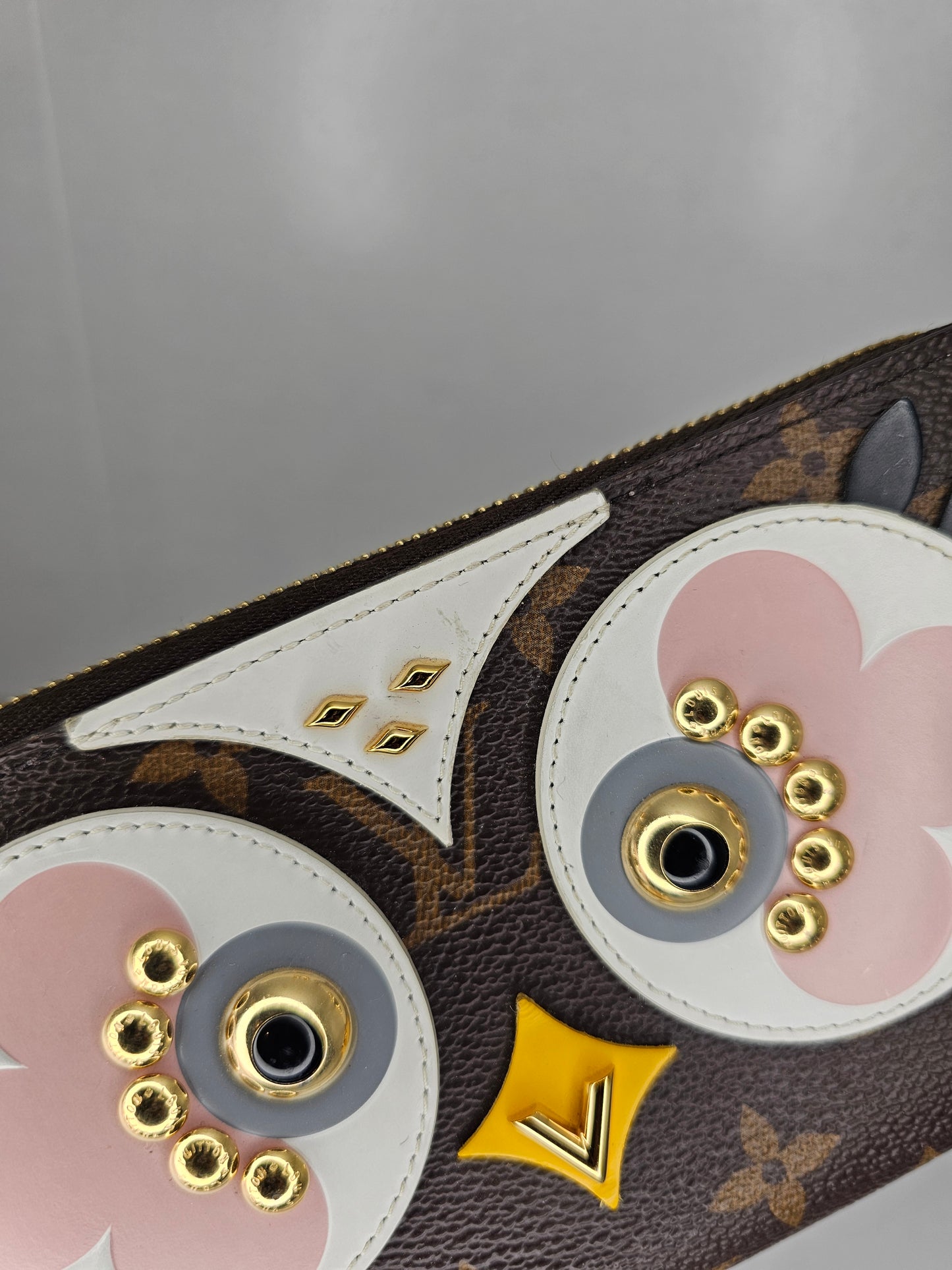 Louis Vuitton Lovely Birds Owl Zippy Wallet CA4166