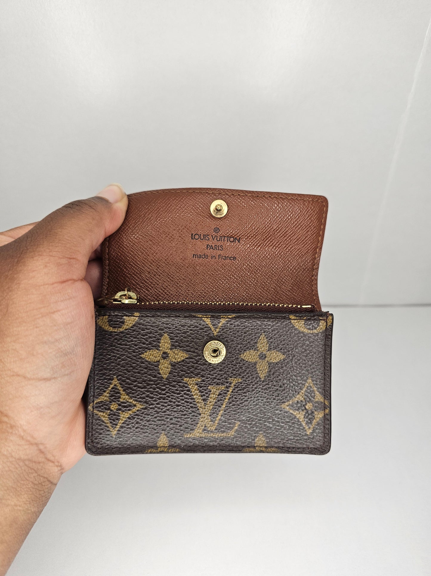 Louis Vuitton Accordion Compact Wallet / Card Holder MB1004