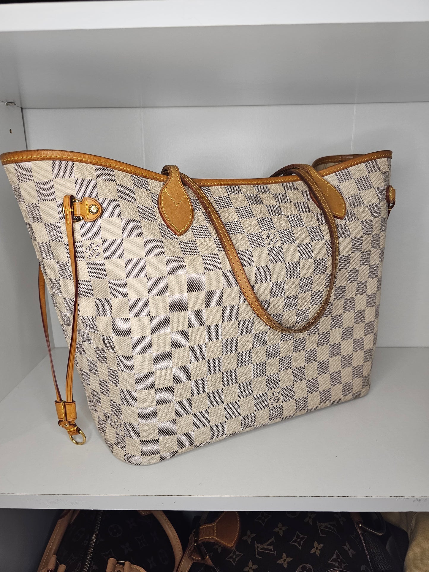 Louis Vuitton Damier Azur Neverfull MM SA4121
