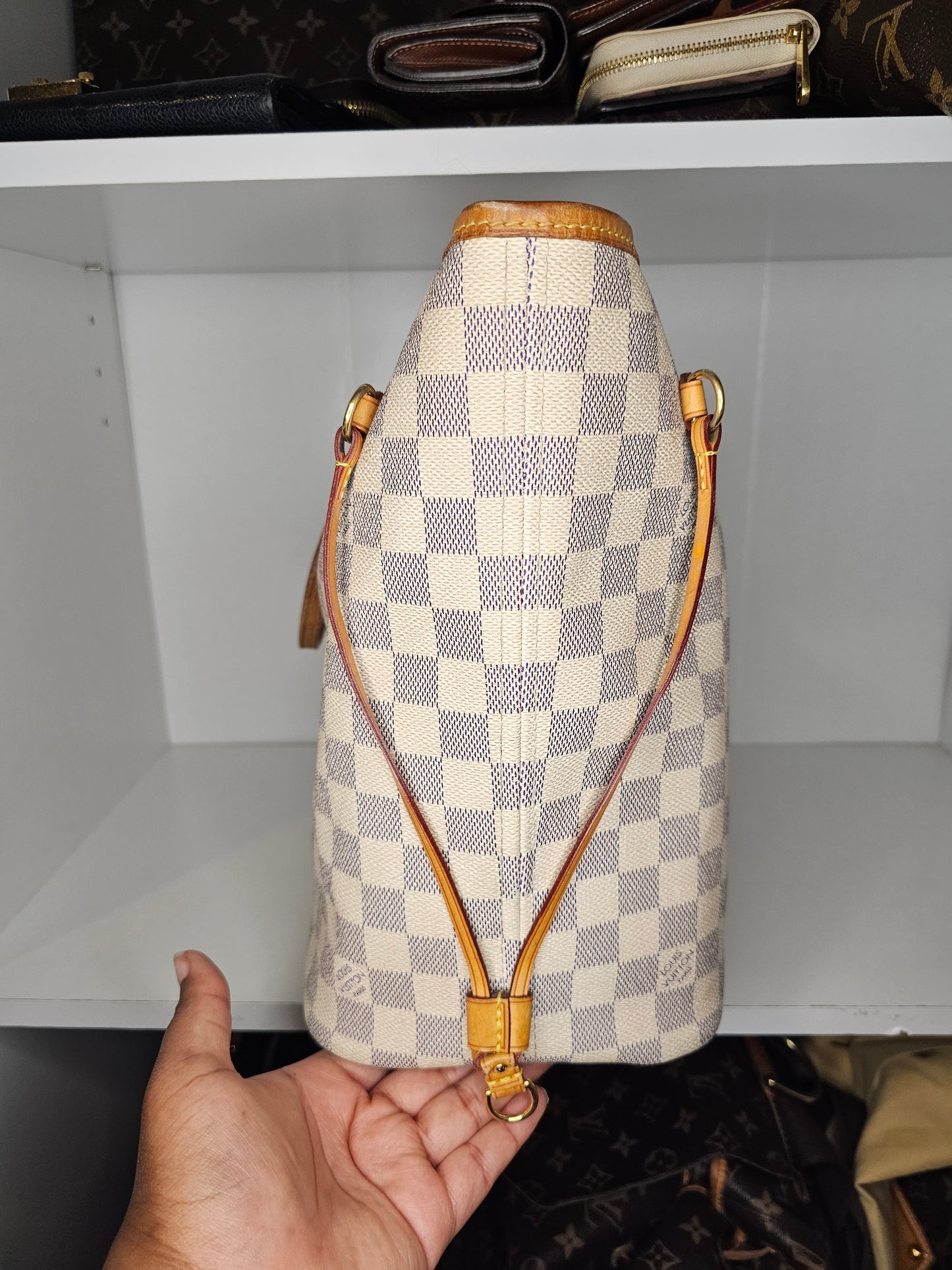 Louis Vuitton Damier Azur Neverfull MM SA4121