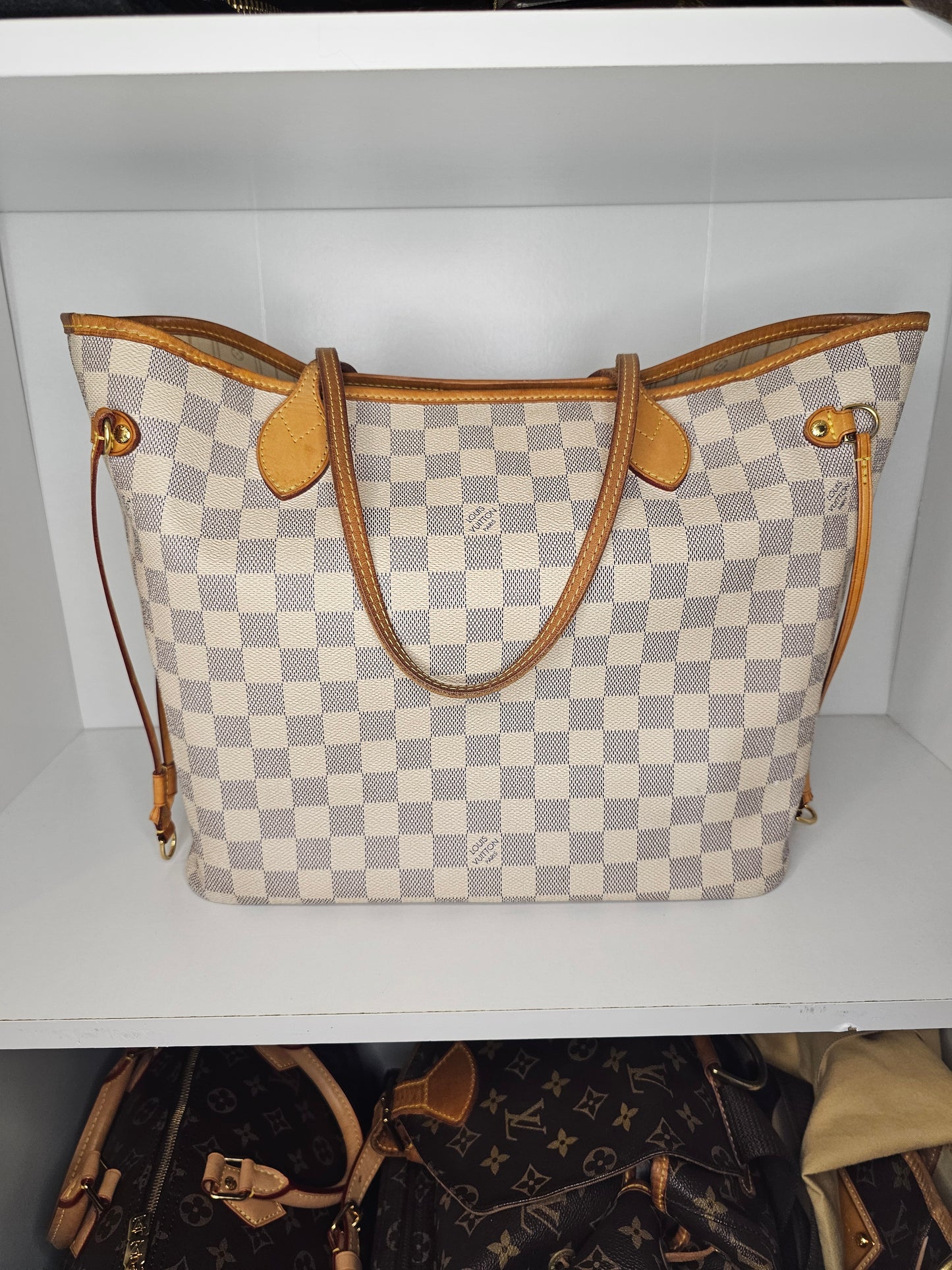 Louis Vuitton Damier Azur Neverfull MM SA4121