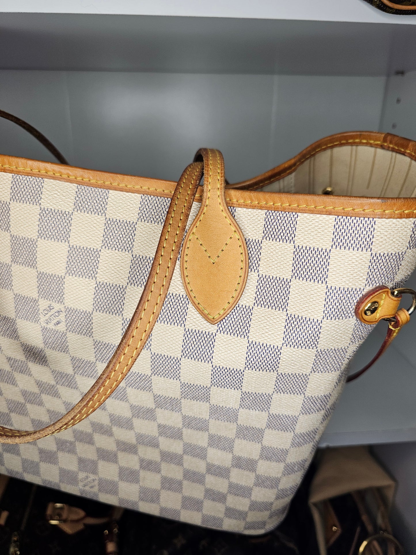 Louis Vuitton Damier Azur Neverfull MM SA4121