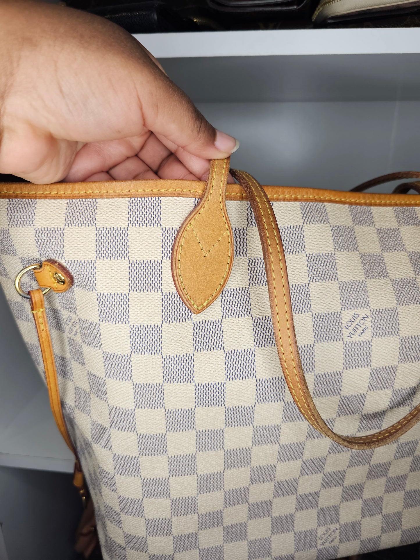 Louis Vuitton Damier Azur Neverfull MM SA4121