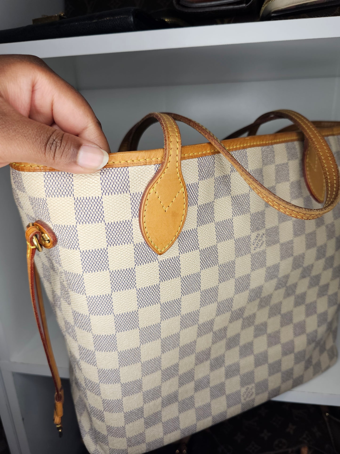 Louis Vuitton Damier Azur Neverfull MM SA4121