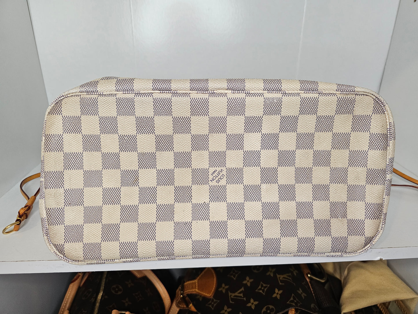 Louis Vuitton Damier Azur Neverfull MM SA4121