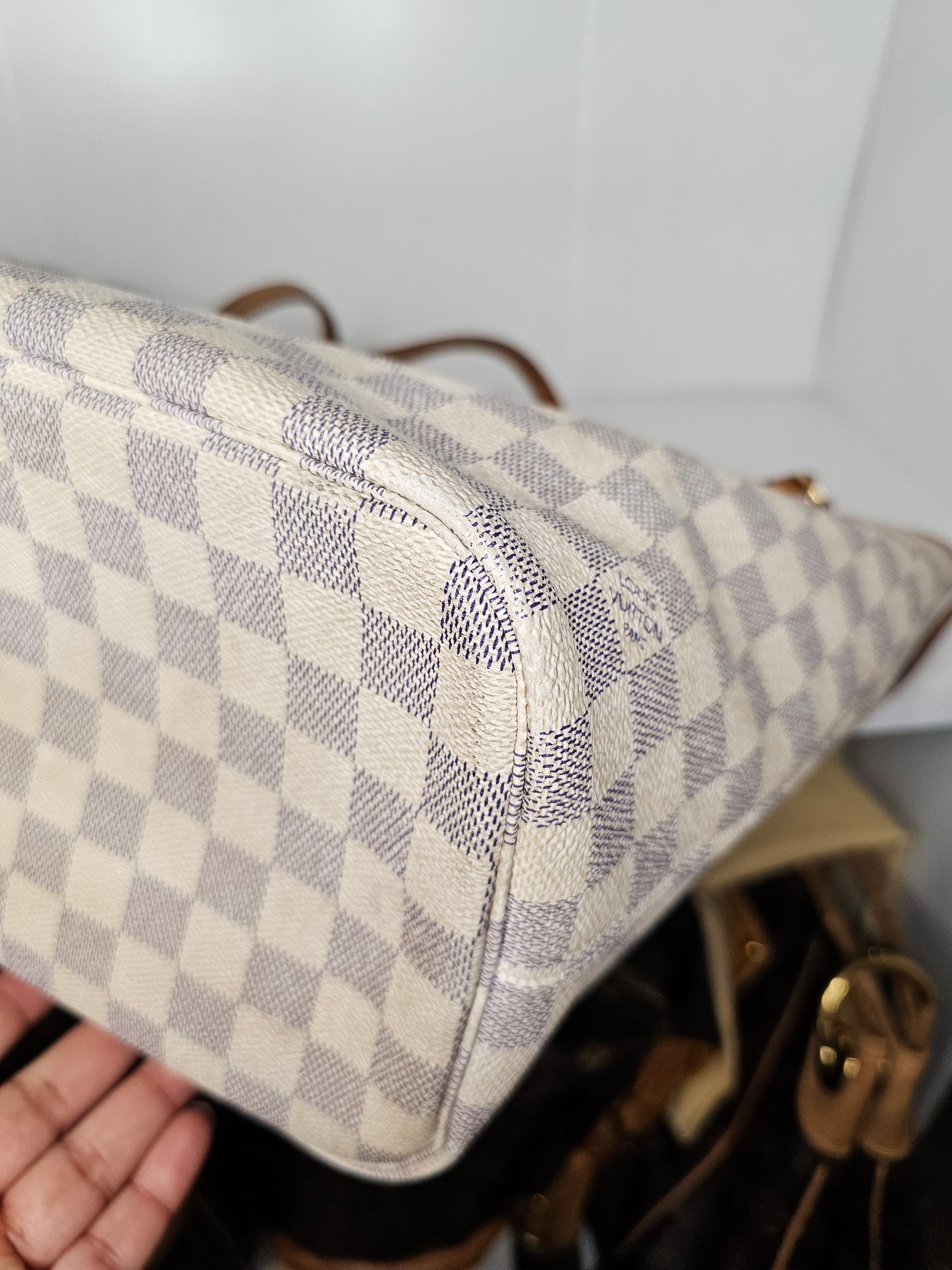 Louis Vuitton Damier Azur Neverfull MM SA4121
