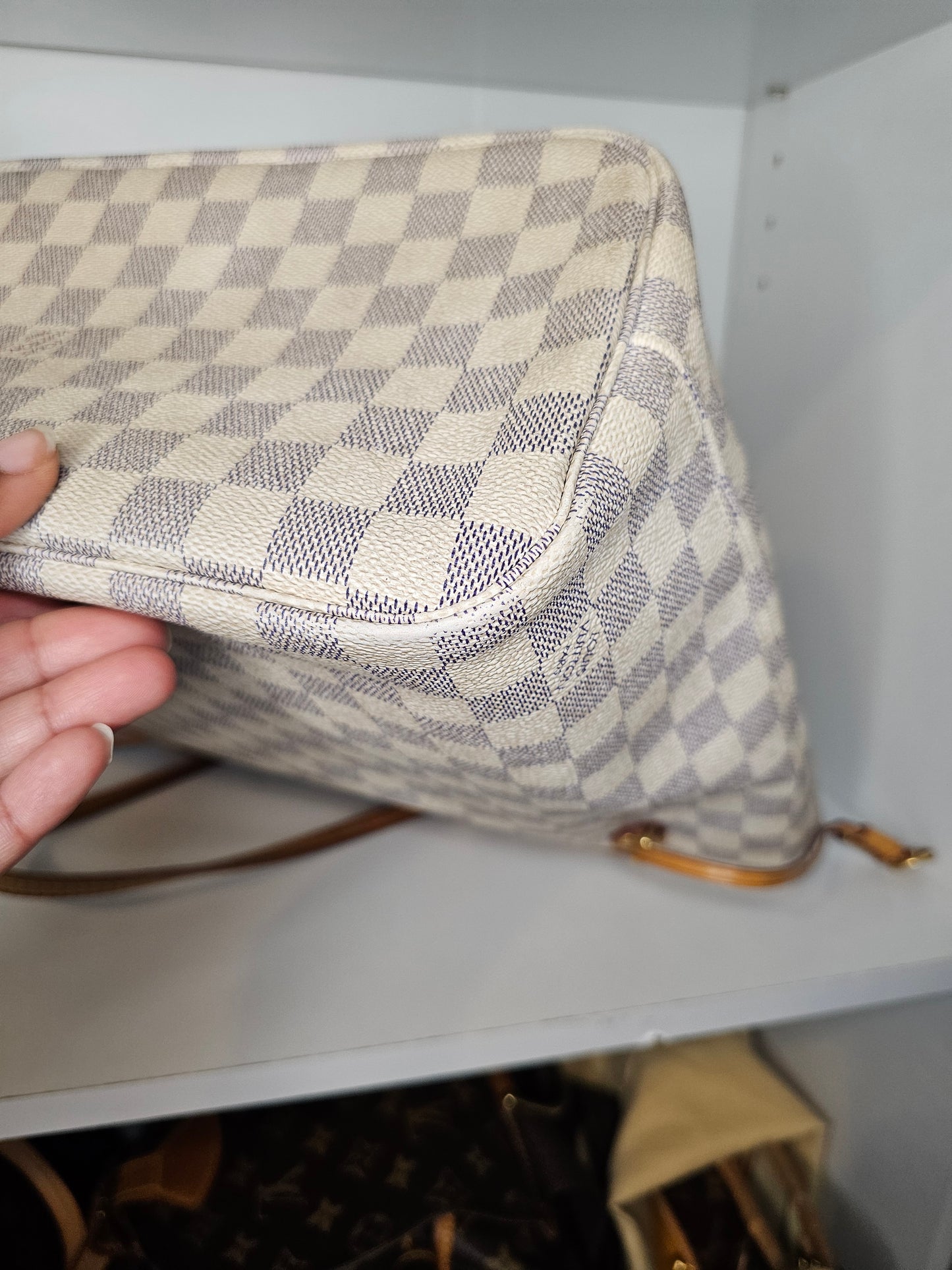 Louis Vuitton Damier Azur Neverfull MM SA4121