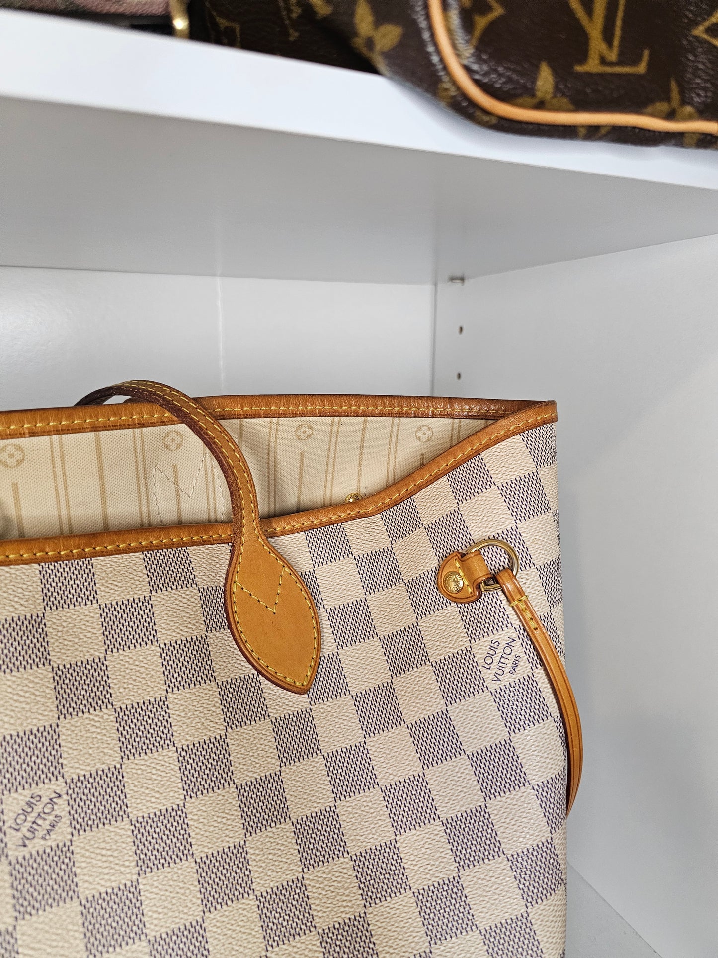 Louis Vuitton Damier Azur Neverfull MM SA4121