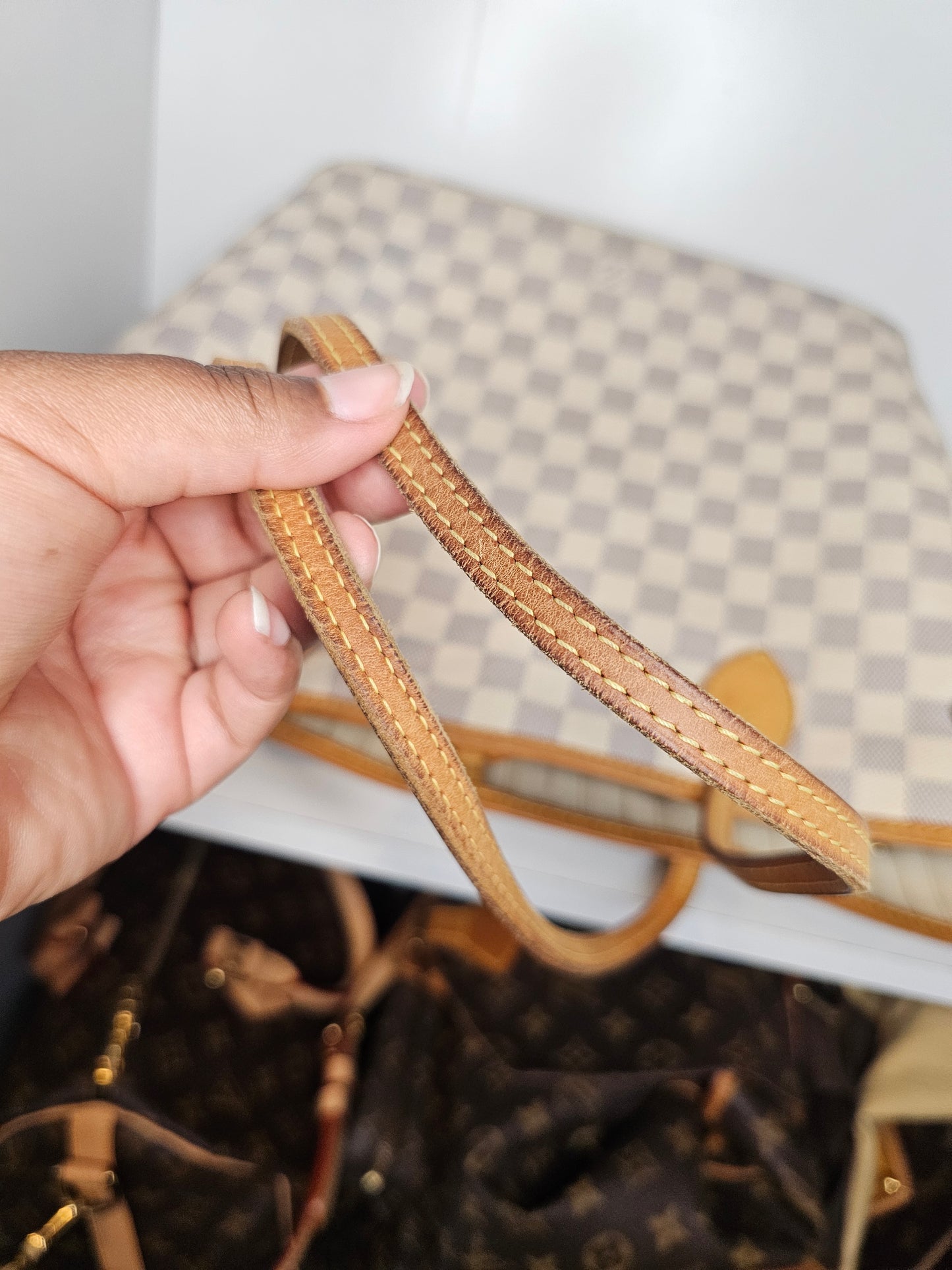 Louis Vuitton Damier Azur Neverfull MM SA4121