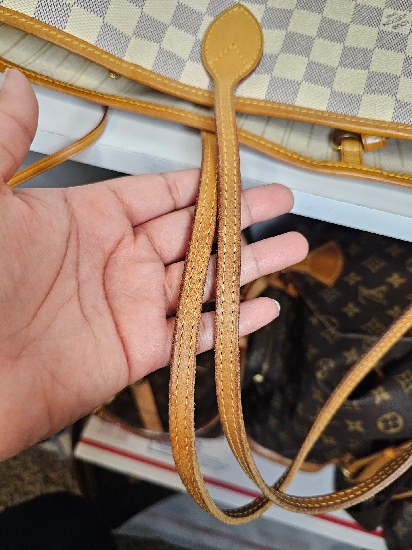Louis Vuitton Damier Azur Neverfull MM SA4121