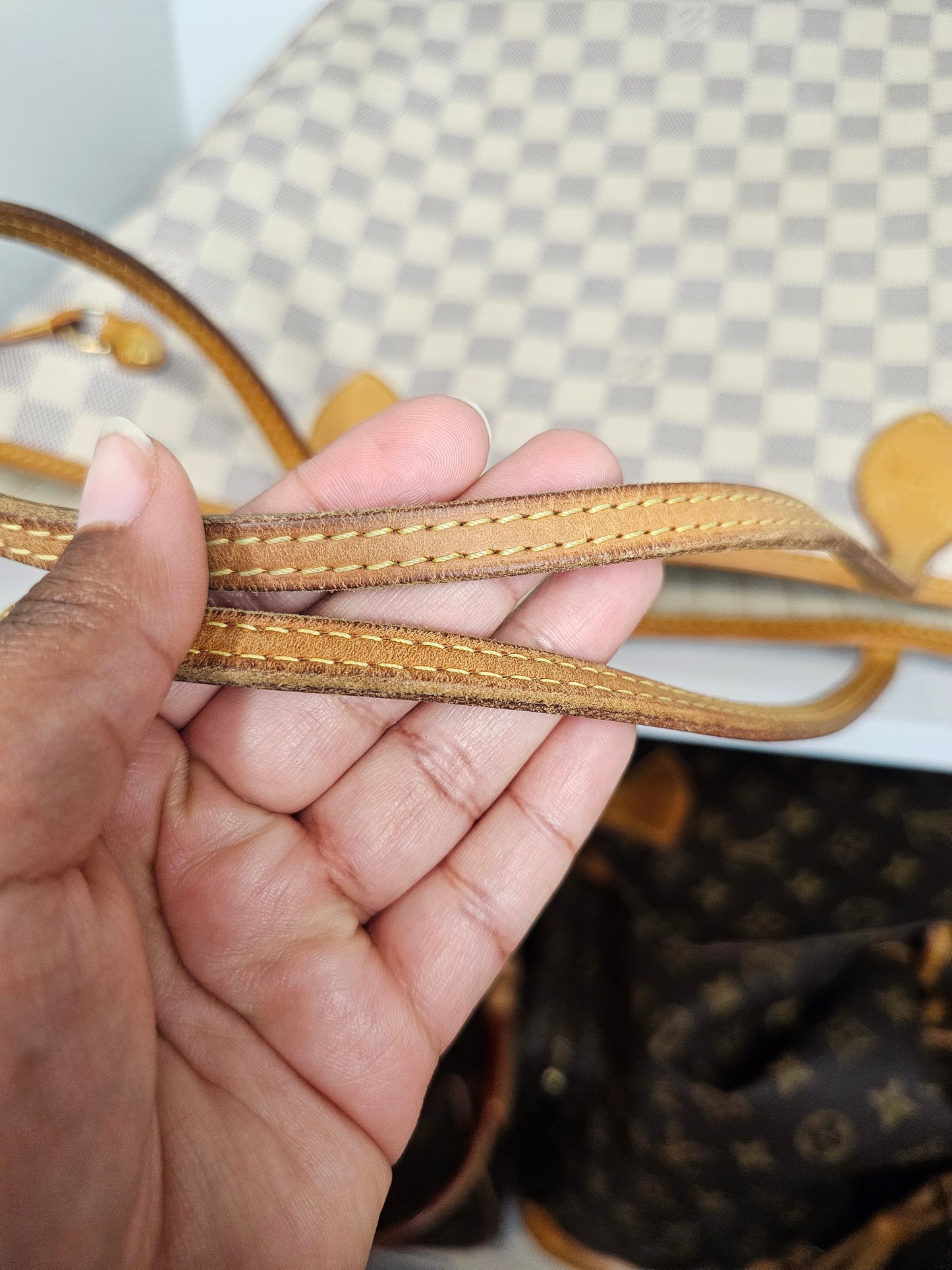Louis Vuitton Damier Azur Neverfull MM SA4121
