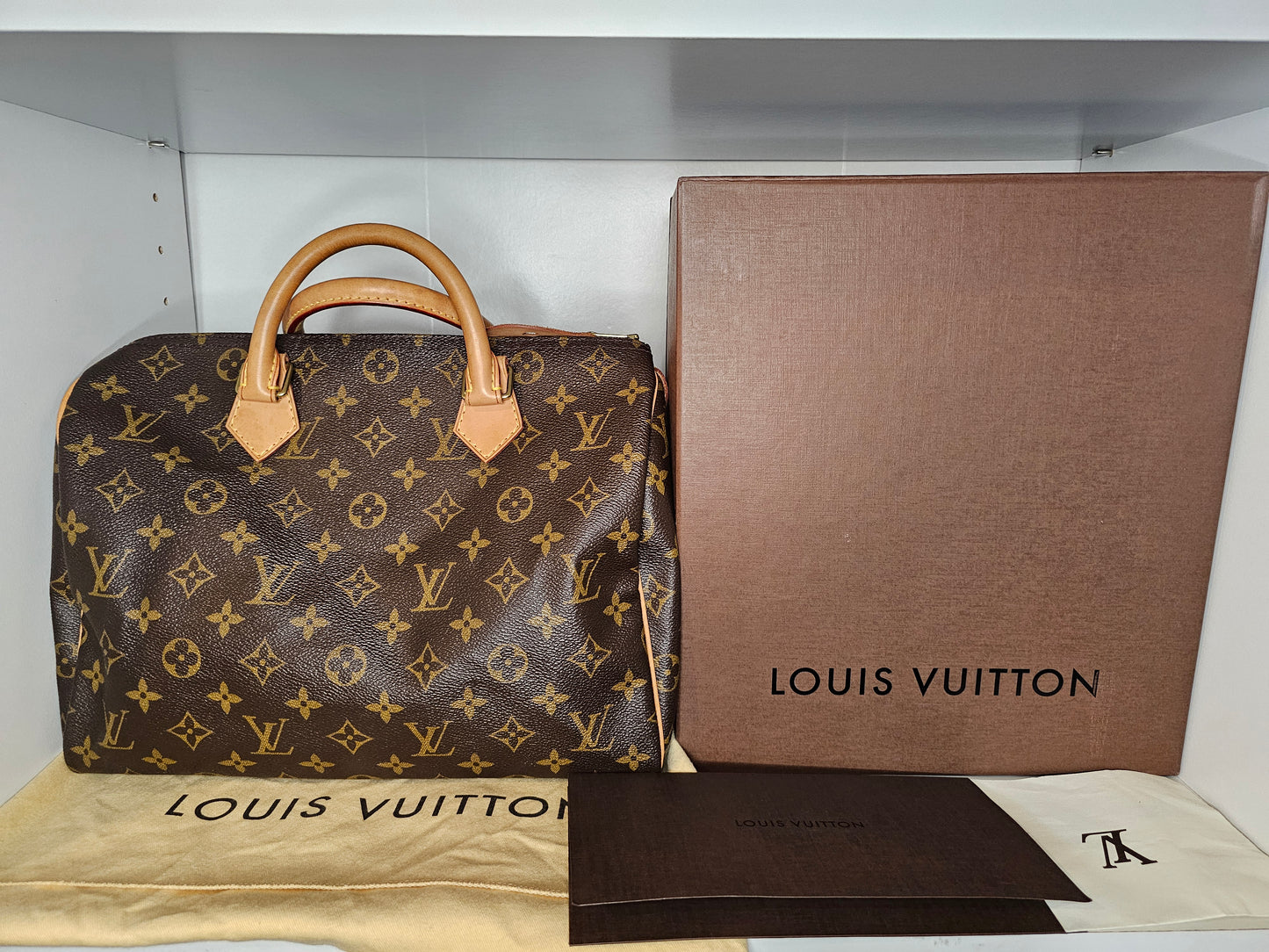 Louis Vuitton Monogram Speedy 30 SD4141