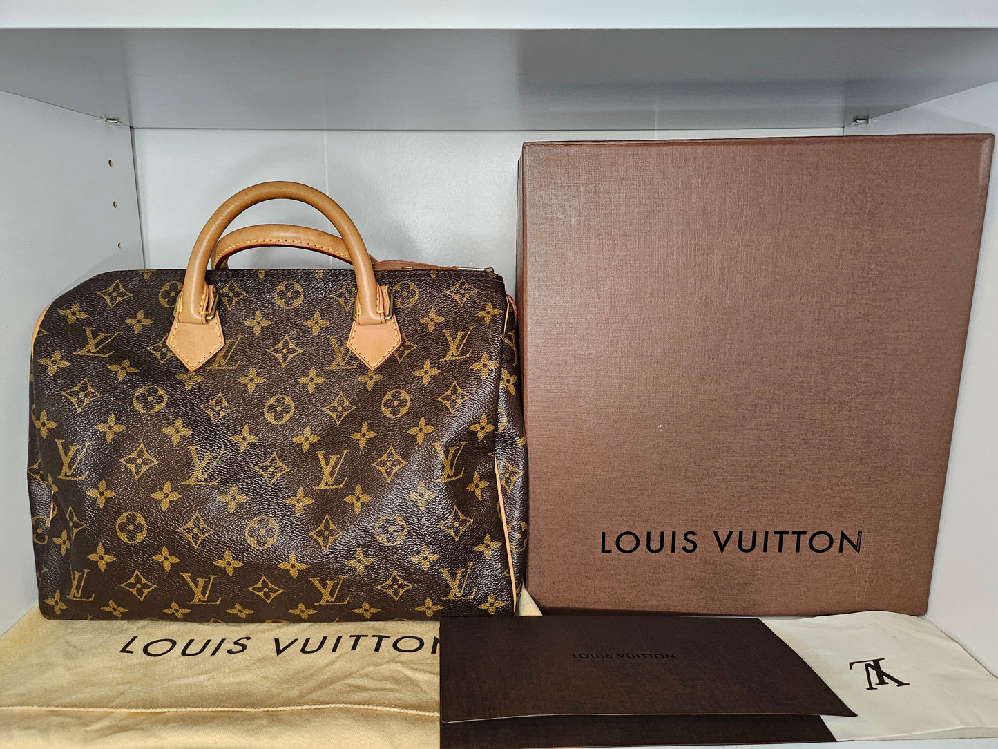 Louis Vuitton Monogram Speedy 30 SD4141