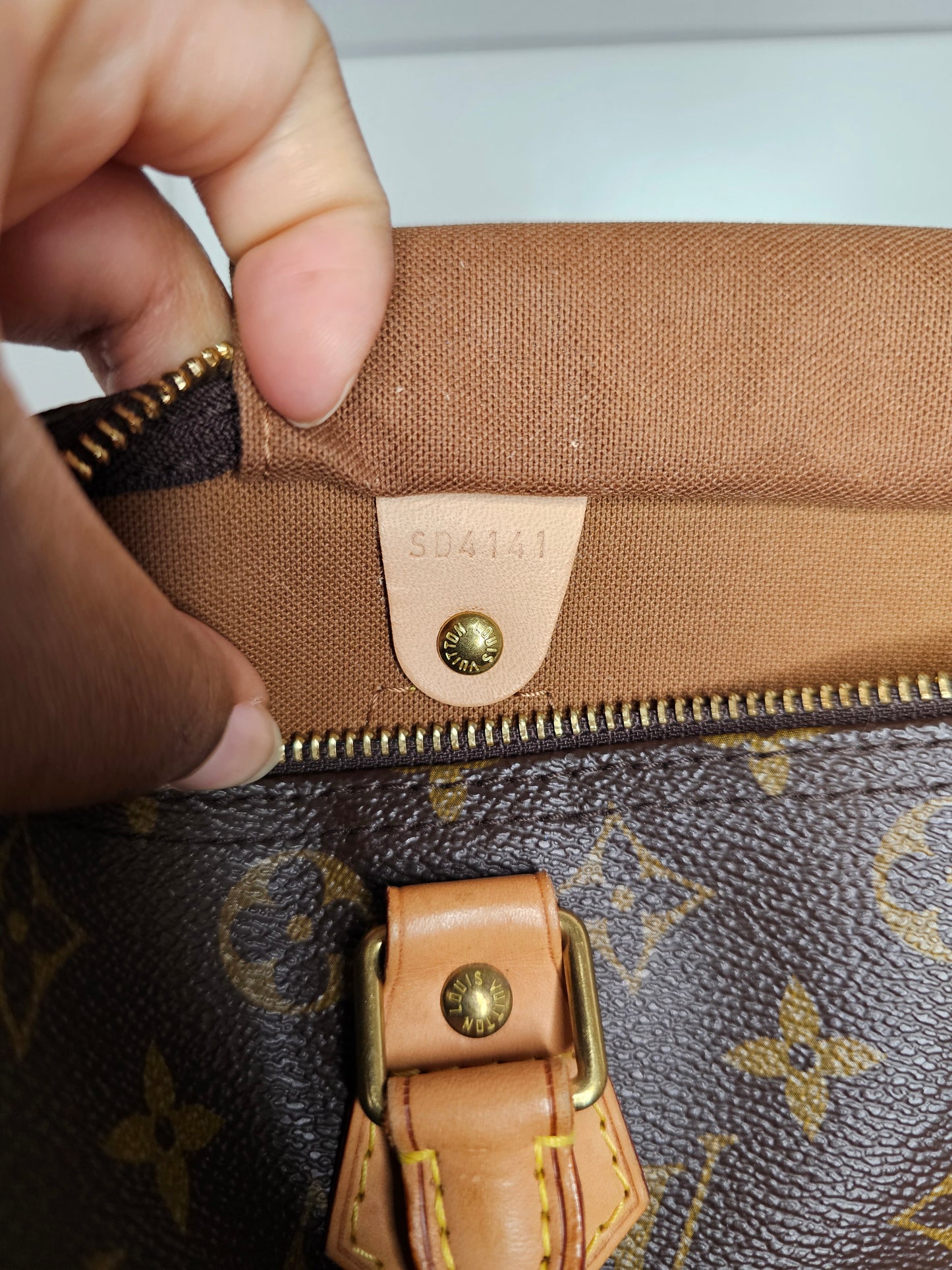 Louis Vuitton Monogram Speedy 30 SD4141