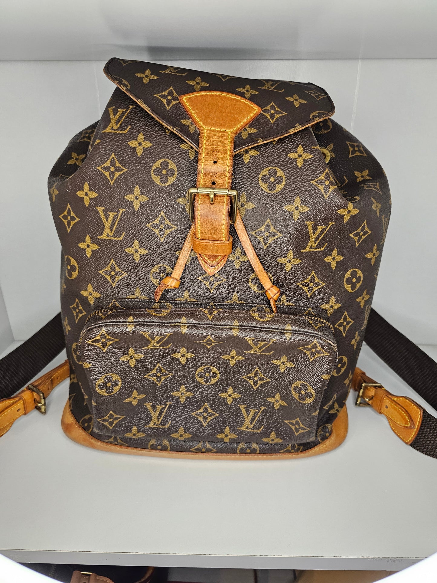 Louis Vuitton Vintage Montsouris GM Backpack SD0956
