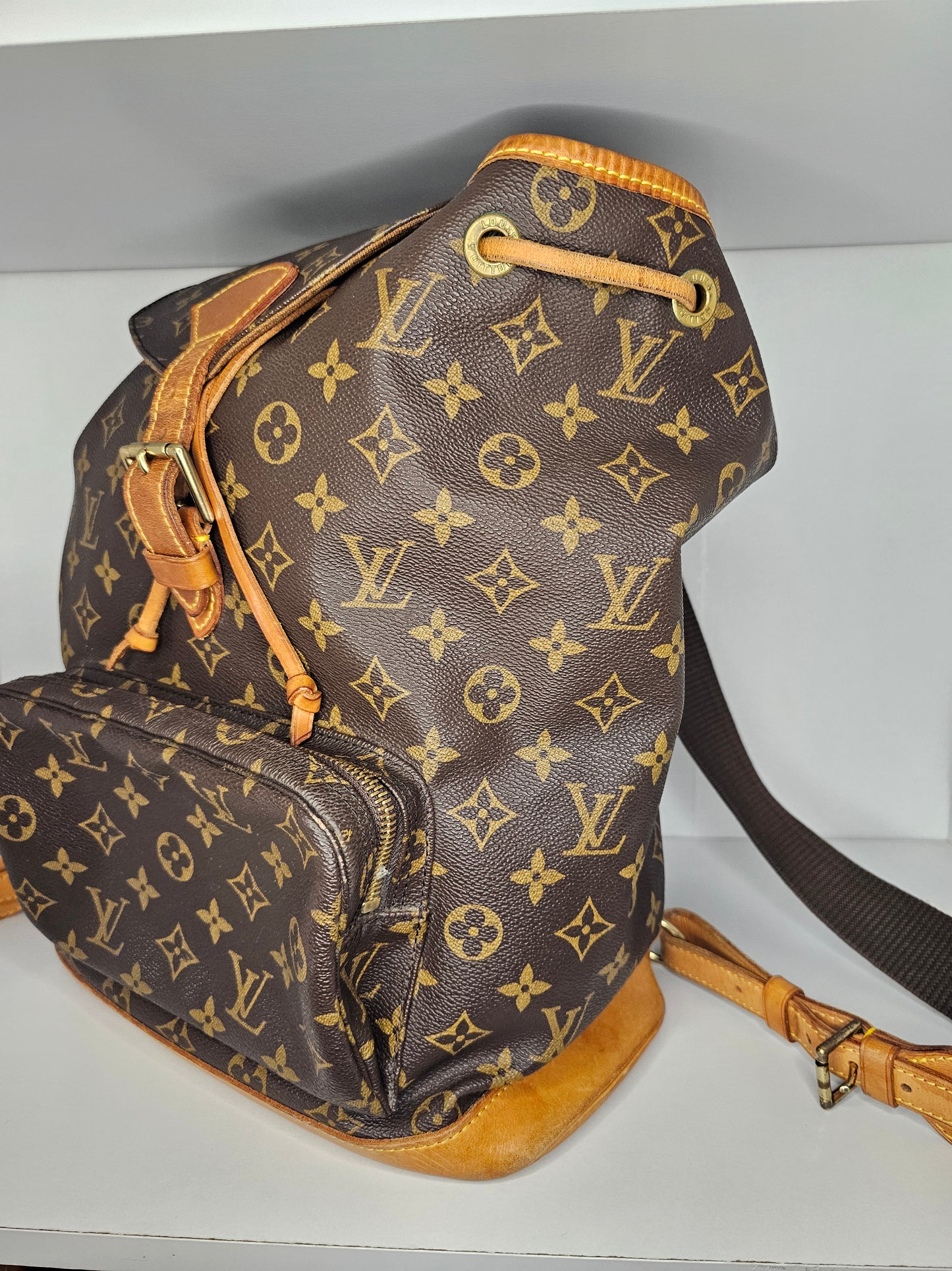 Louis Vuitton Vintage Montsouris GM Backpack SD0956