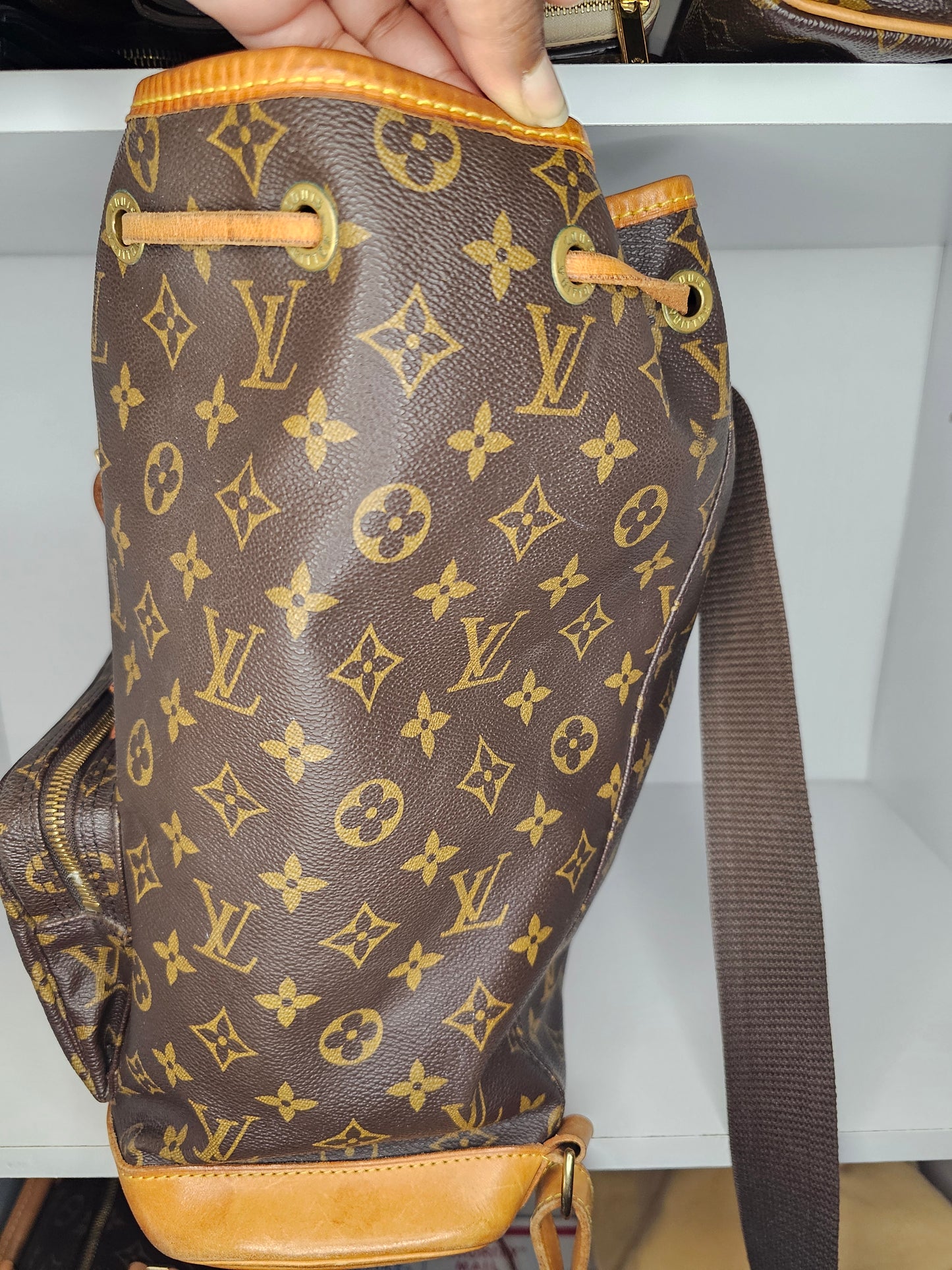 Louis Vuitton Vintage Montsouris GM Backpack SD0956