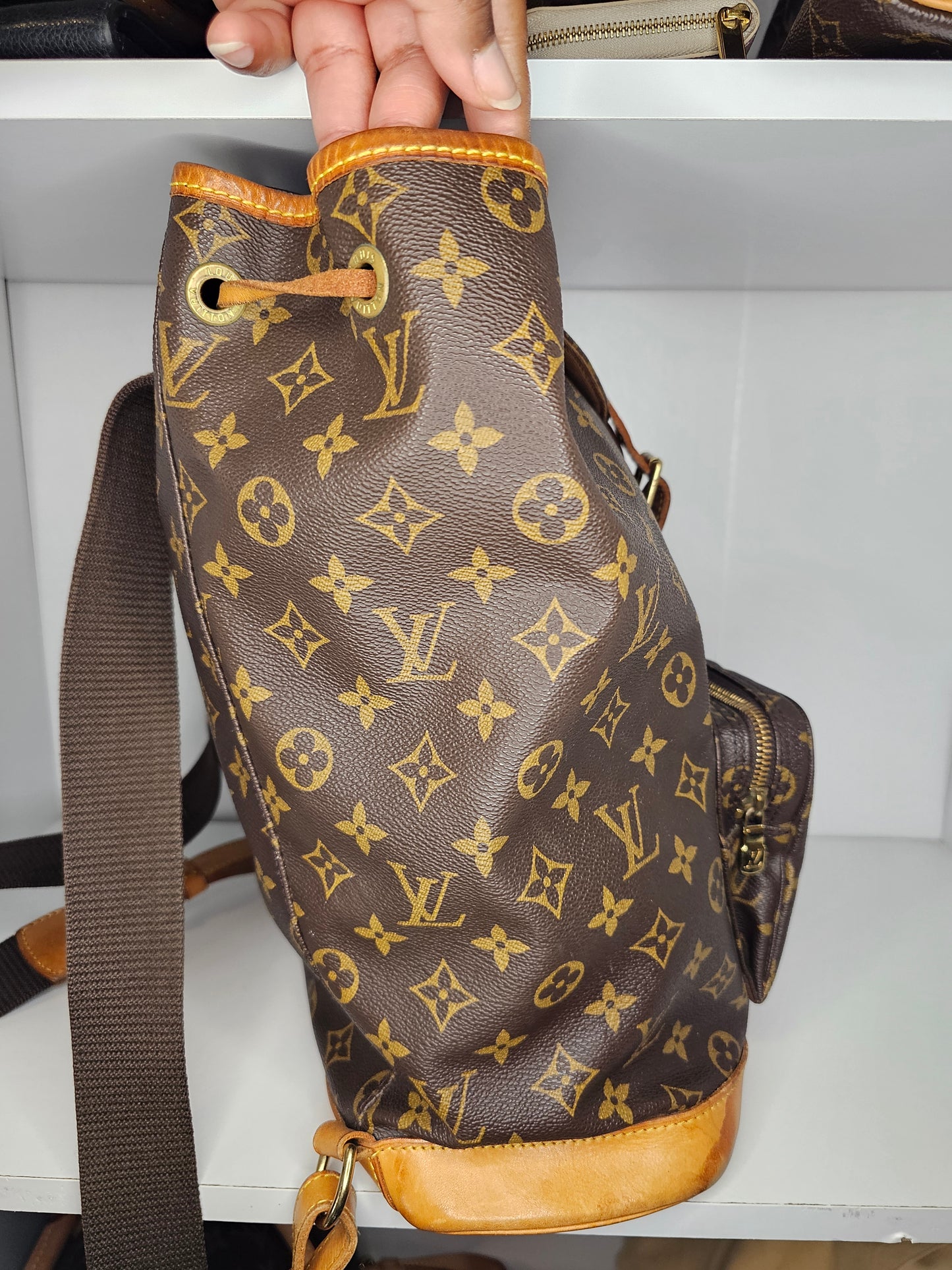 Louis Vuitton Vintage Montsouris GM Backpack SD0956