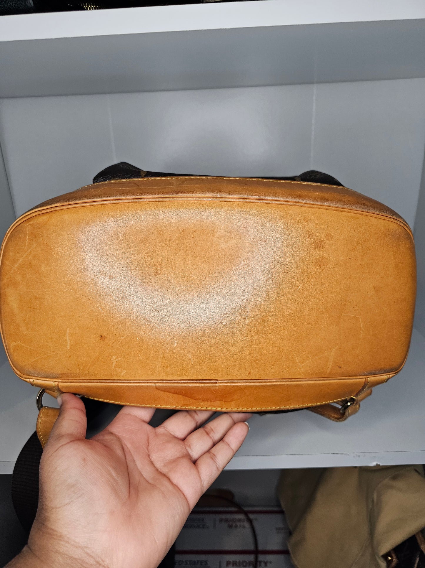 Louis Vuitton Vintage Montsouris GM Backpack SD0956