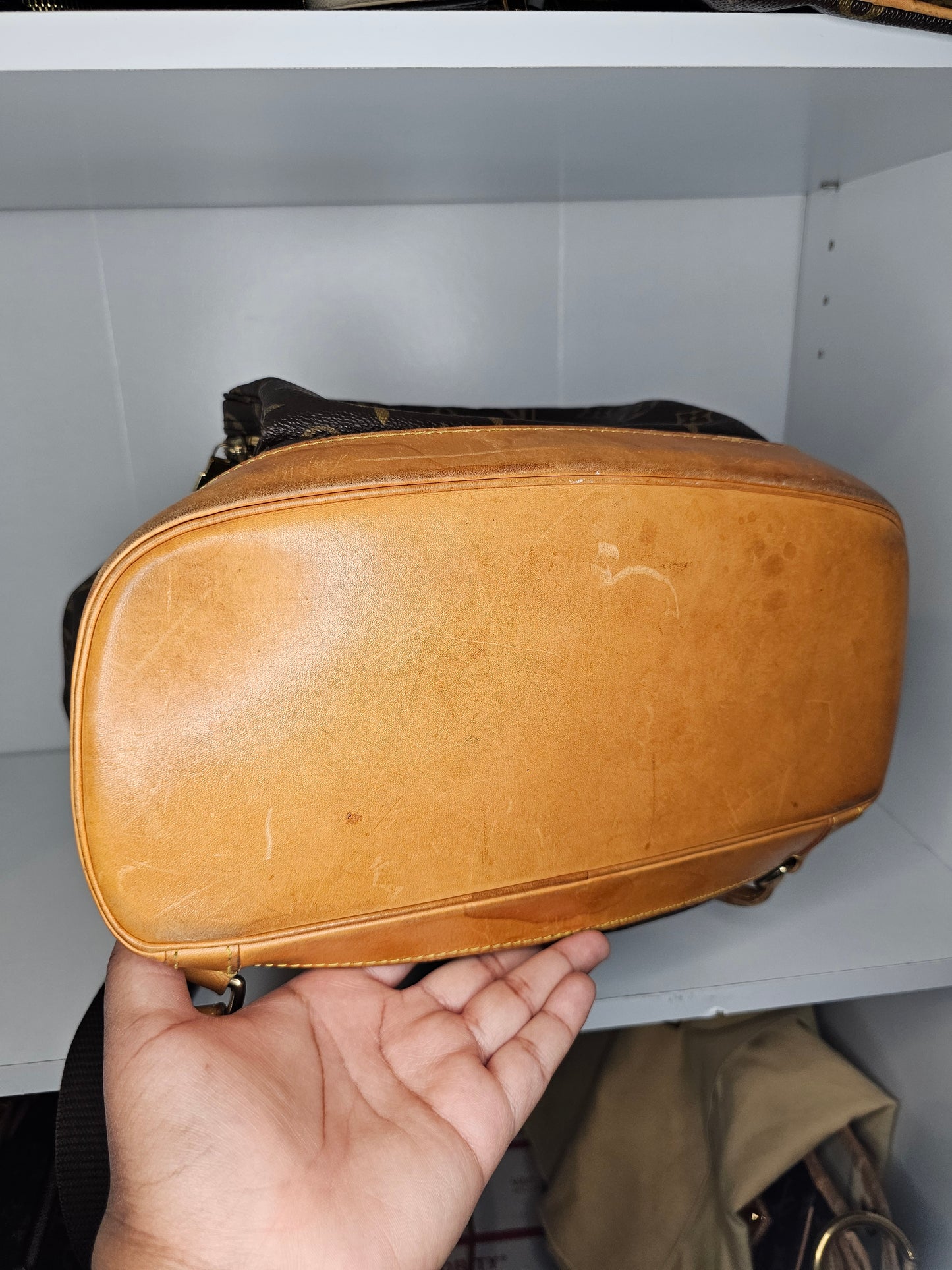 Louis Vuitton Vintage Montsouris GM Backpack SD0956