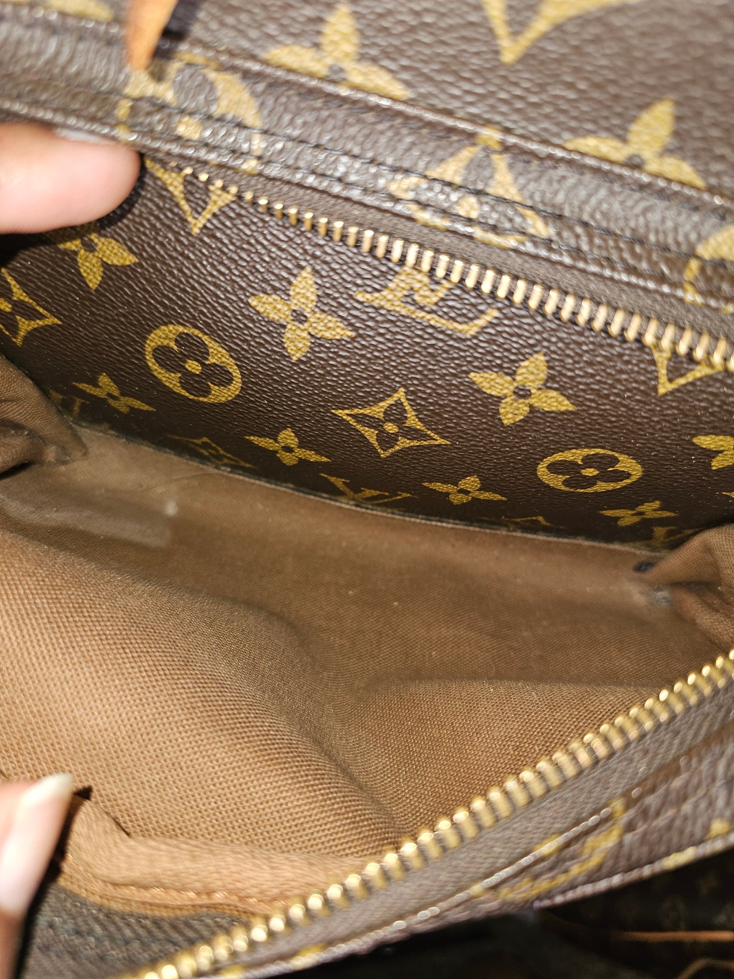 Louis Vuitton Vintage Montsouris GM Backpack SD0956