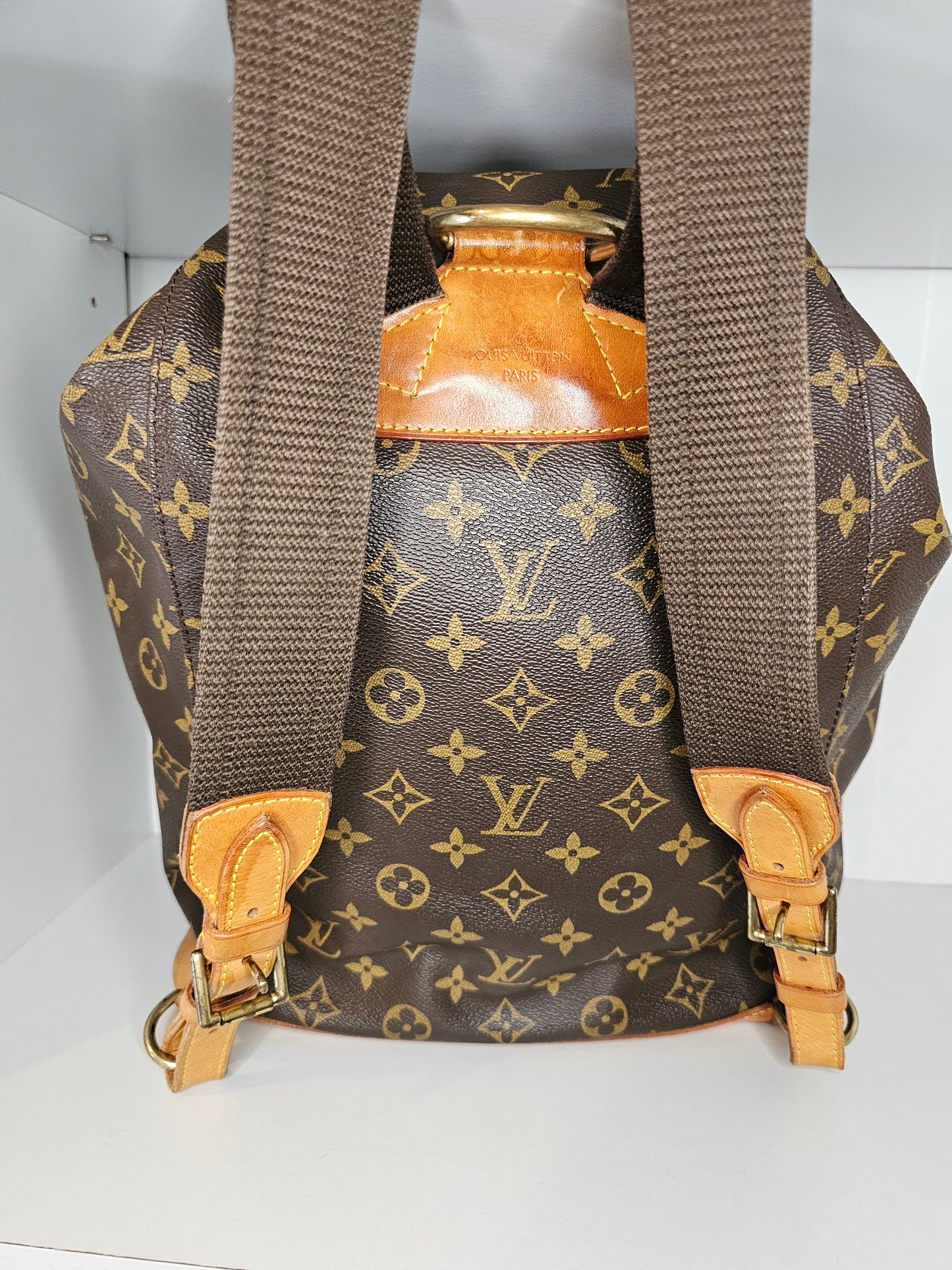 Louis Vuitton Vintage Montsouris GM Backpack SD0956