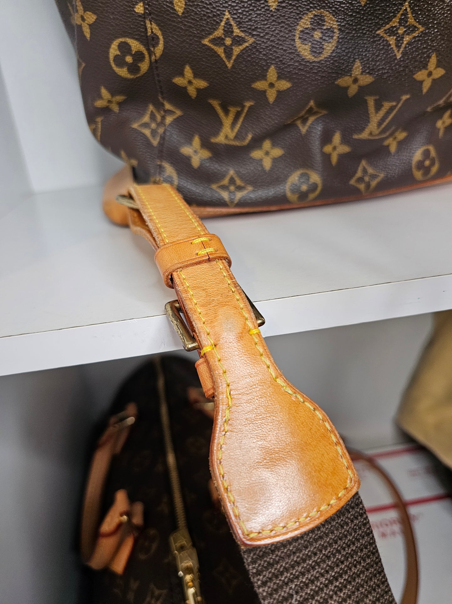 Louis Vuitton Vintage Montsouris GM Backpack SD0956